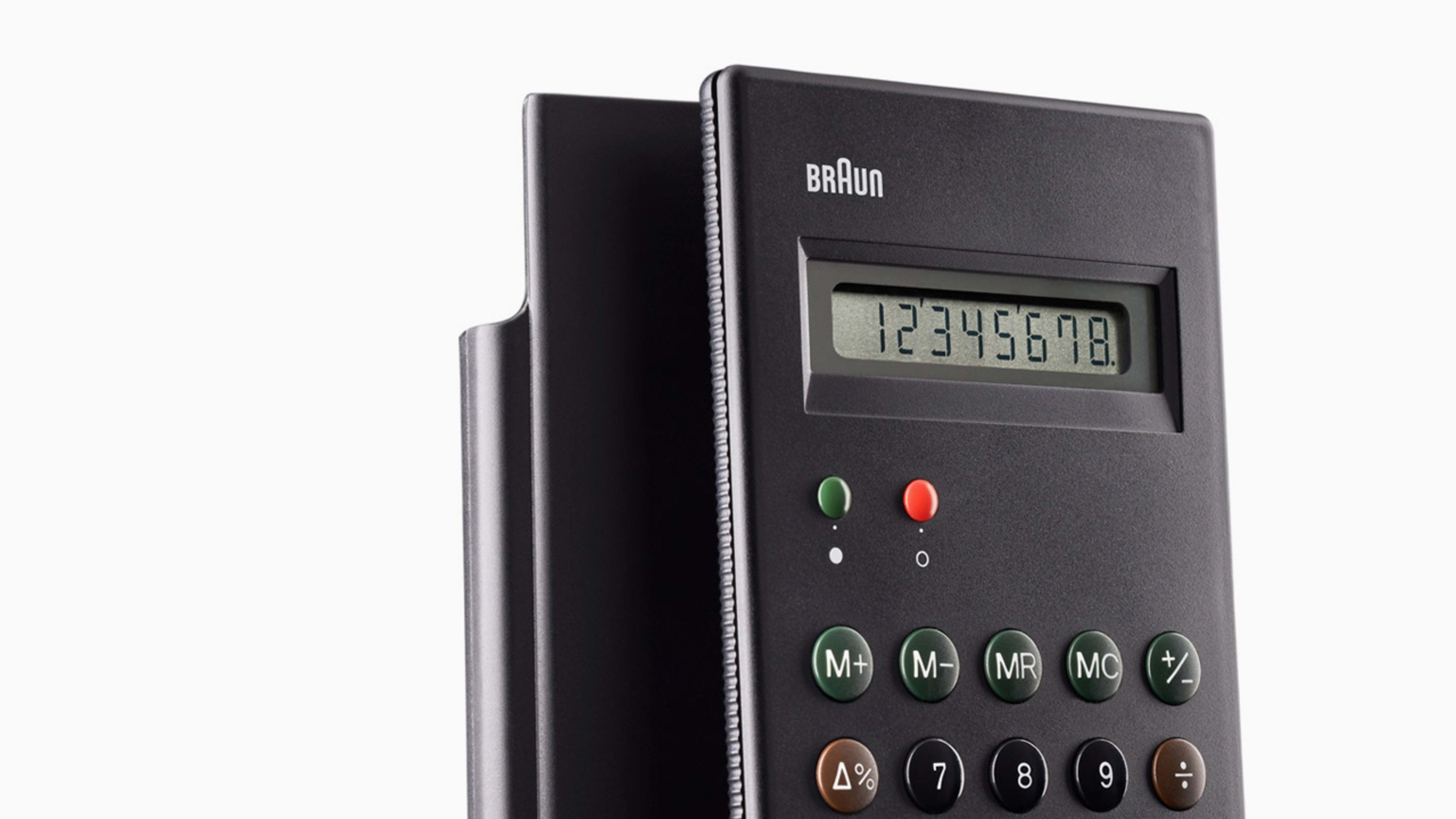 Braun Reissues A Dieter Rams Design Classic: The ET 66 Calculator 