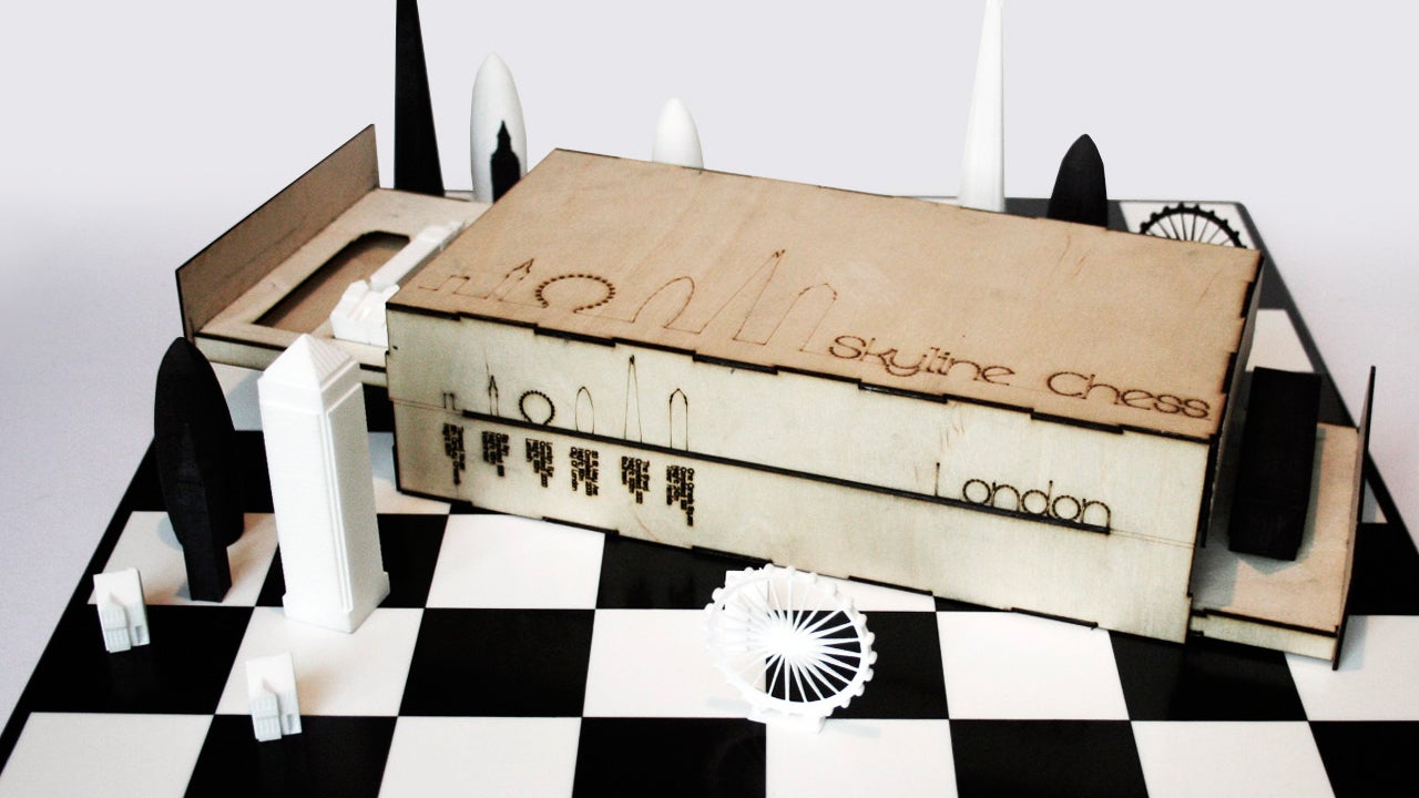 Kickstarting: A Gorgeous Chess Set Of Famous Architectural Landmarks ...