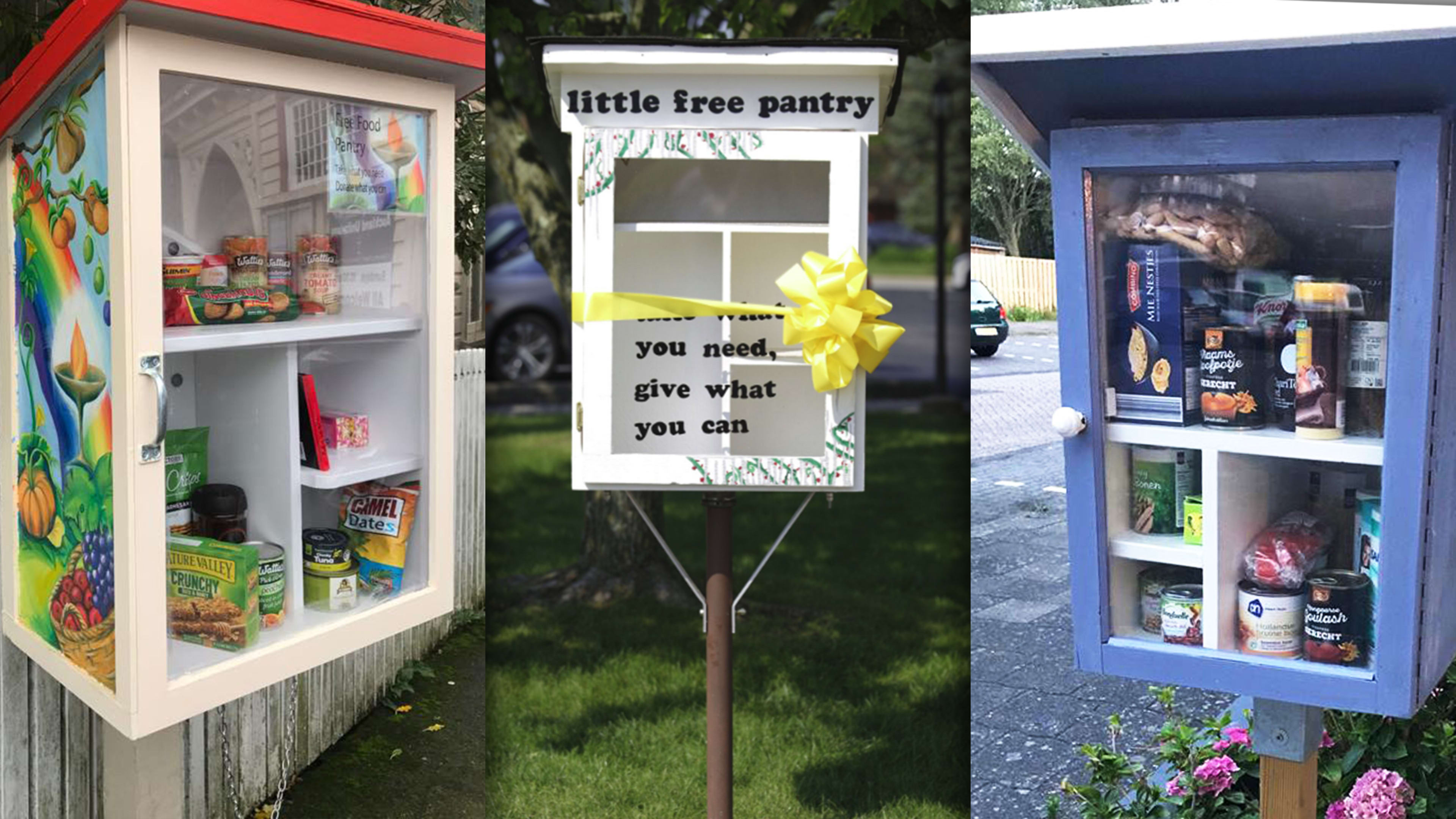 What Little Free Pantries Say About Hunger In America