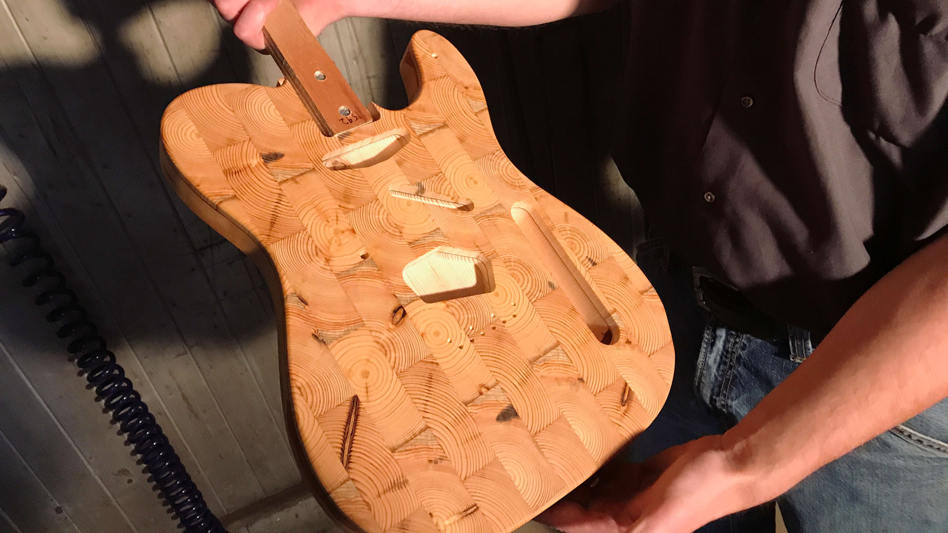 These Guitars Are Made From The Wood Of Detroit’s Decaying Landmarks
