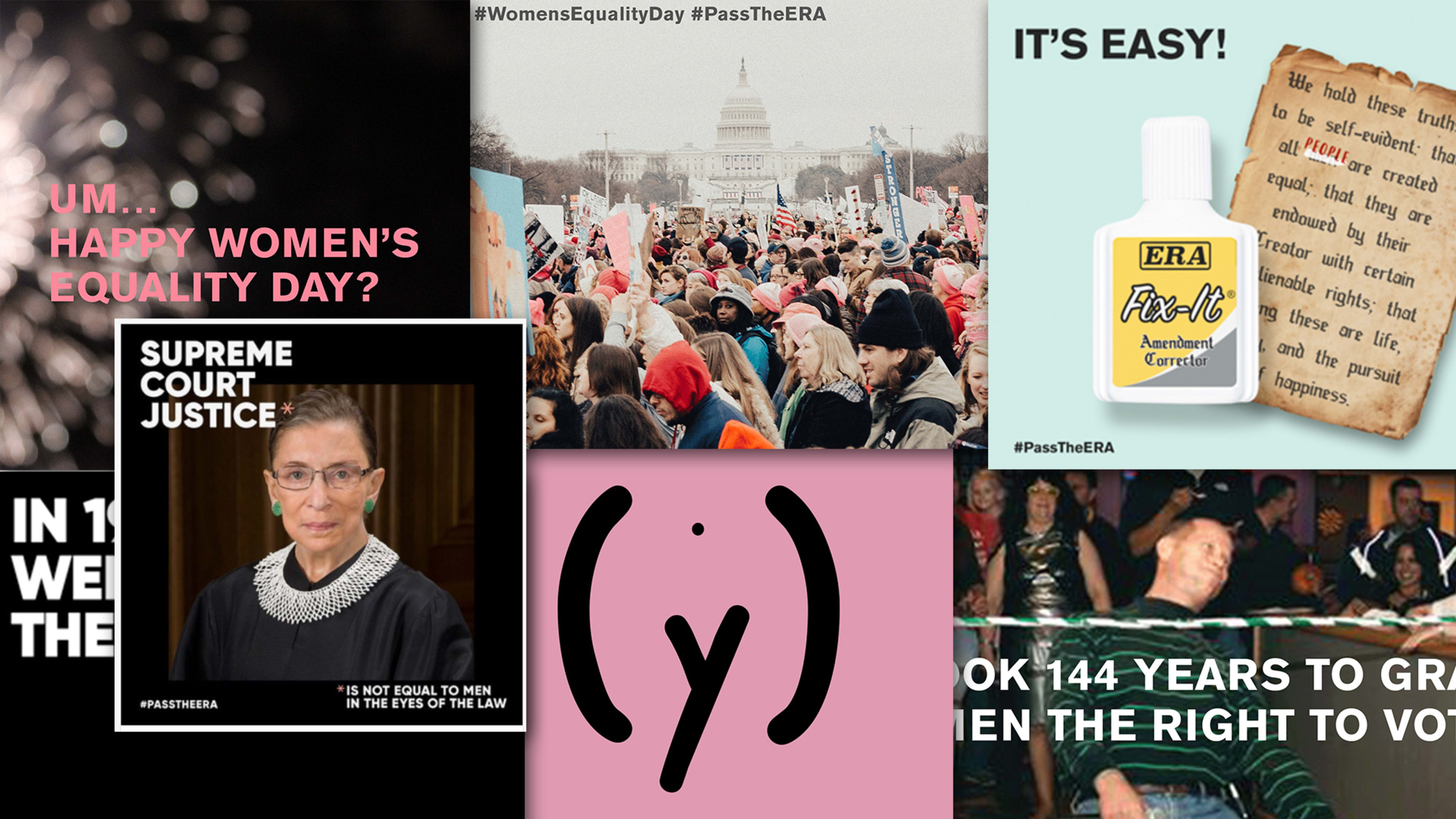 These Clever Ads Remind You That The Constitution Still Doesn’t Guarantee Women Equal Rights