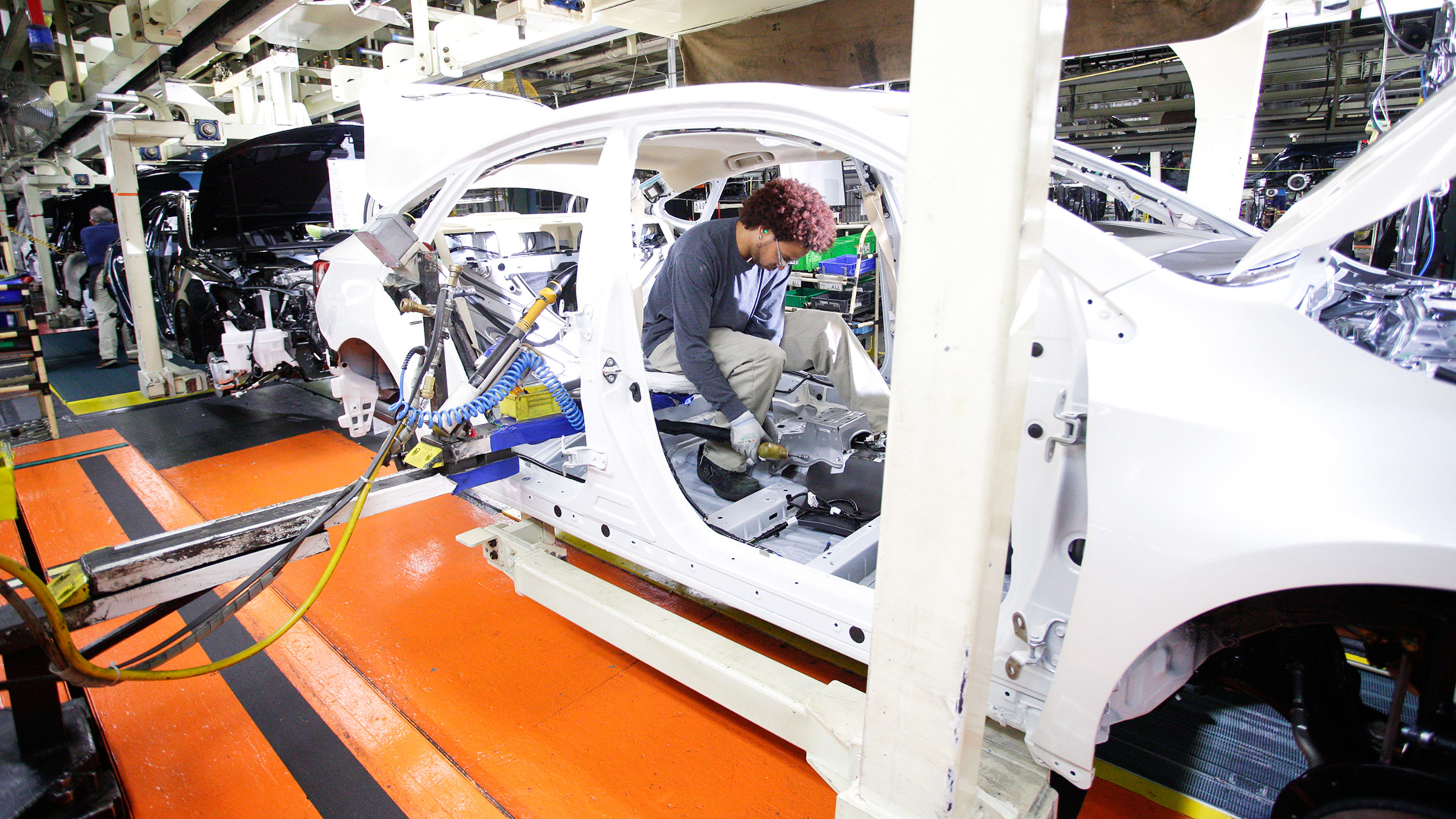 At Toyota, The Automation Is Human-Powered