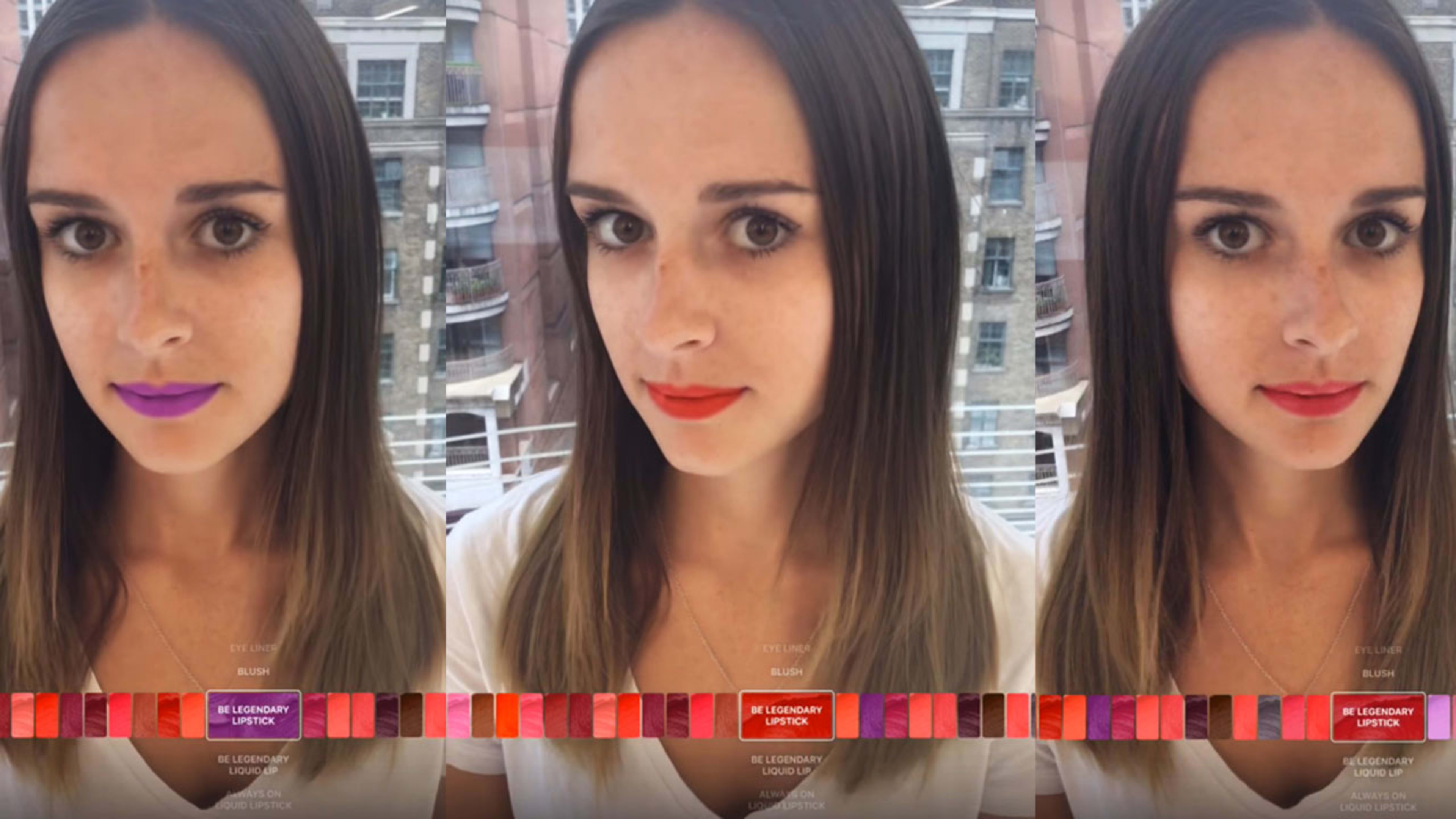 Thanks to Apple’s augmented reality tech, you may never have to apply lipstick in-store again