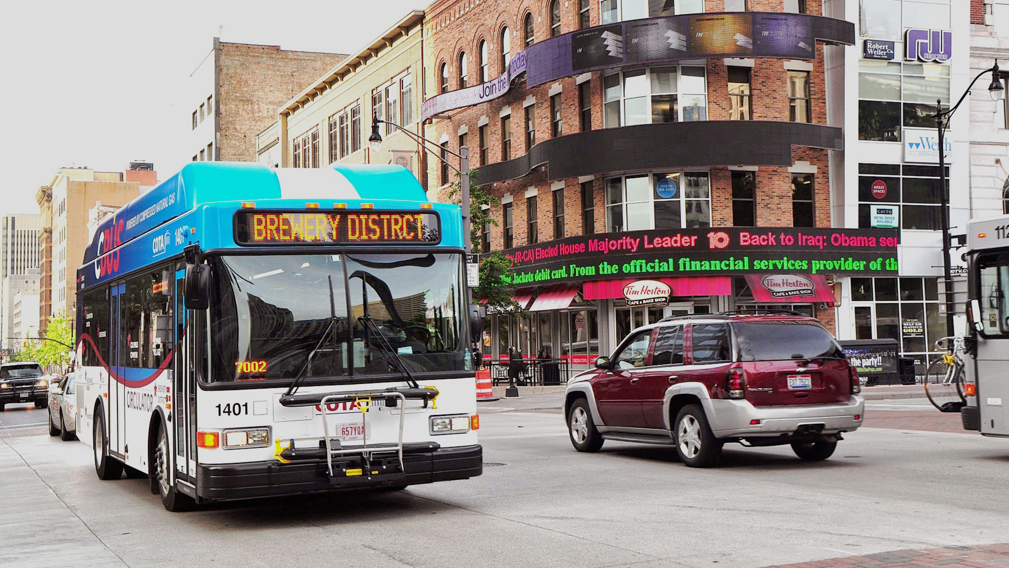 To Relieve A Congested Downtown, This City Had A Solution: Free Bus Passes