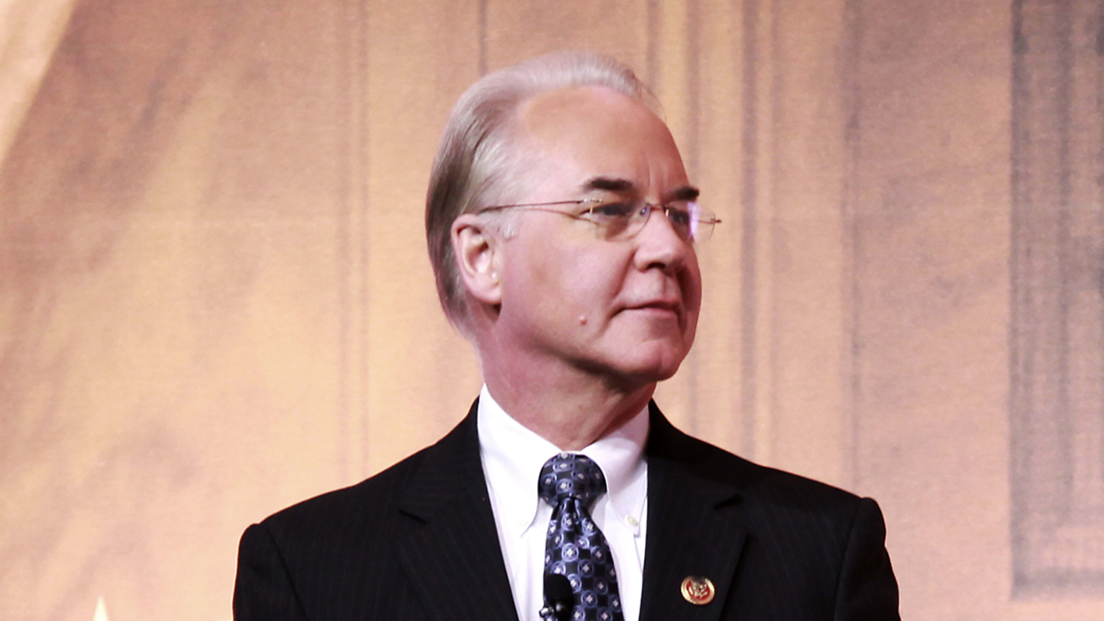 Tom Price gets a one-way ticket out of Trump White House’s “travelgate”
