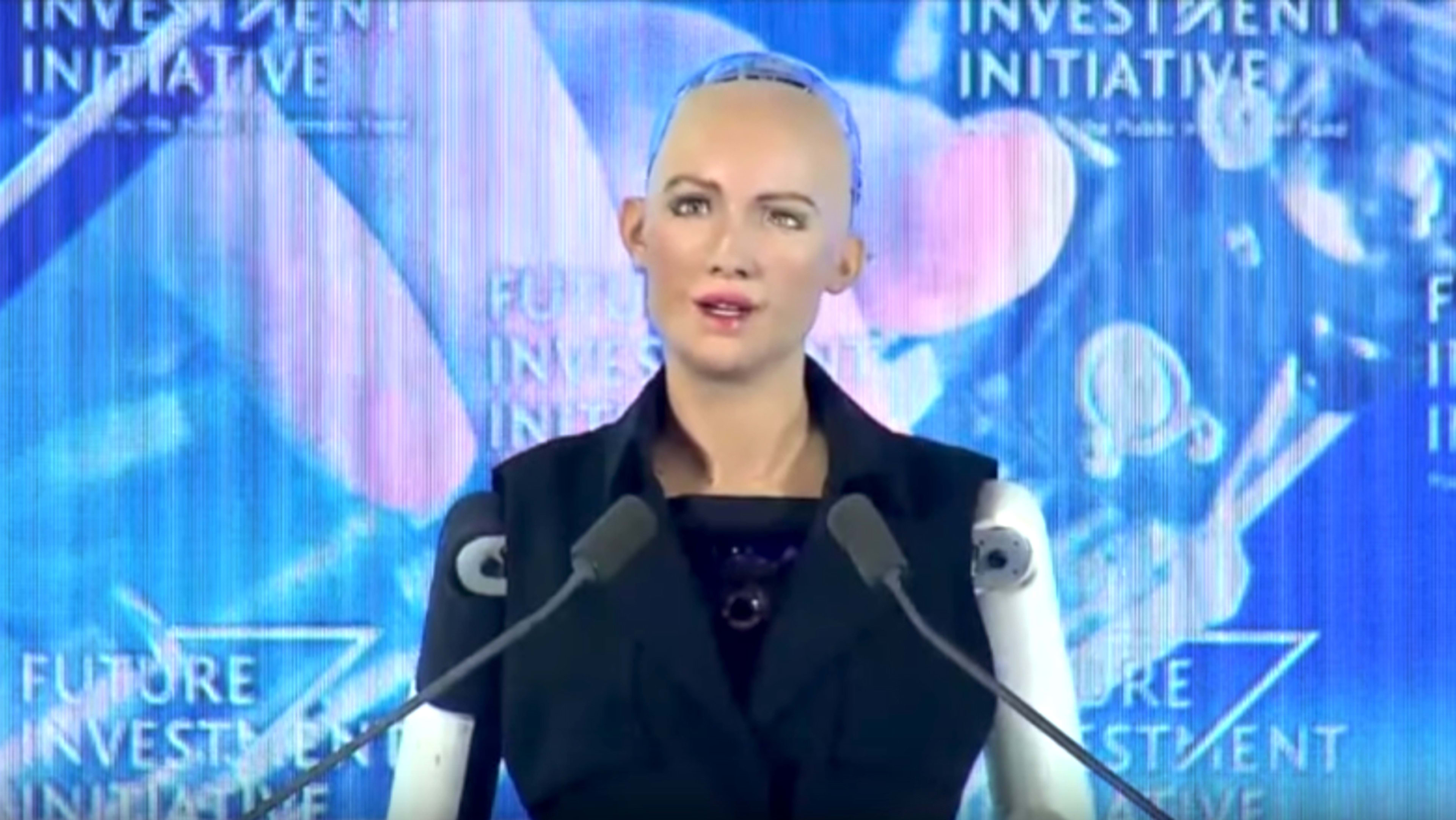 Saudi Arabia has granted “citizenship” to a humanoid robot