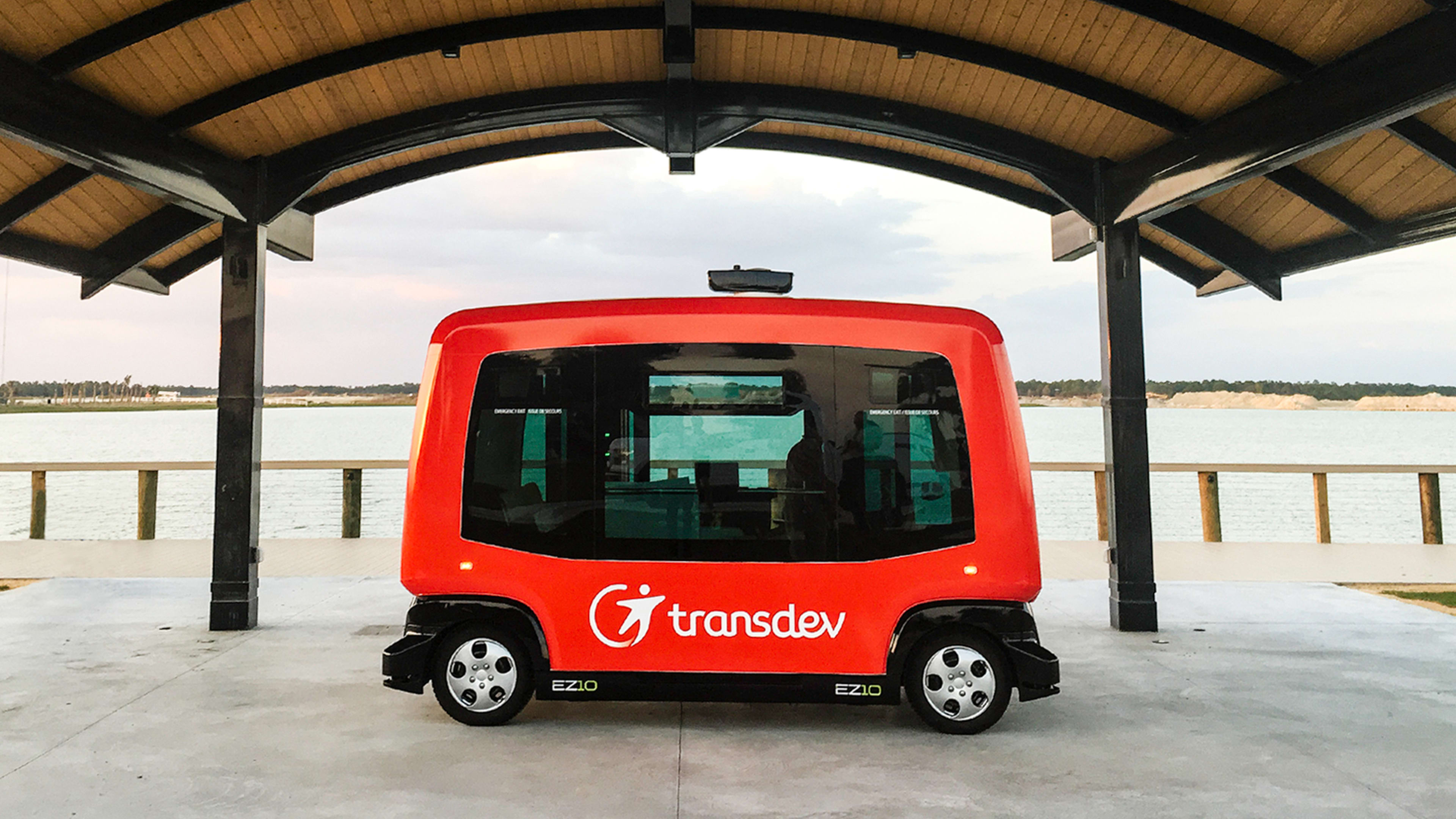 This Solar-Powered Town Is Home To America’s First Self-Driving Shuttle Network