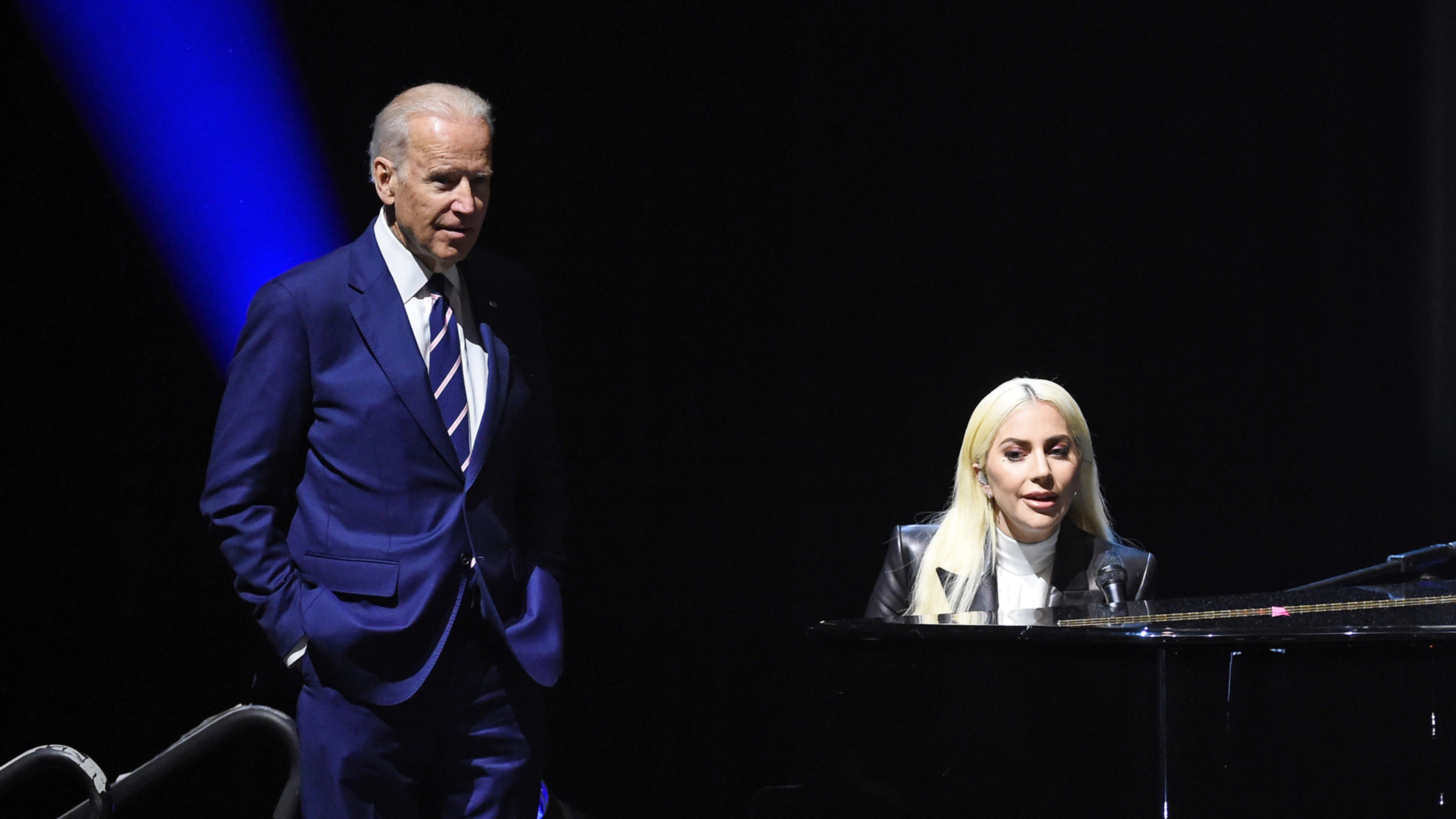 Joe Biden and Lady Gaga team up to fight sexual assault