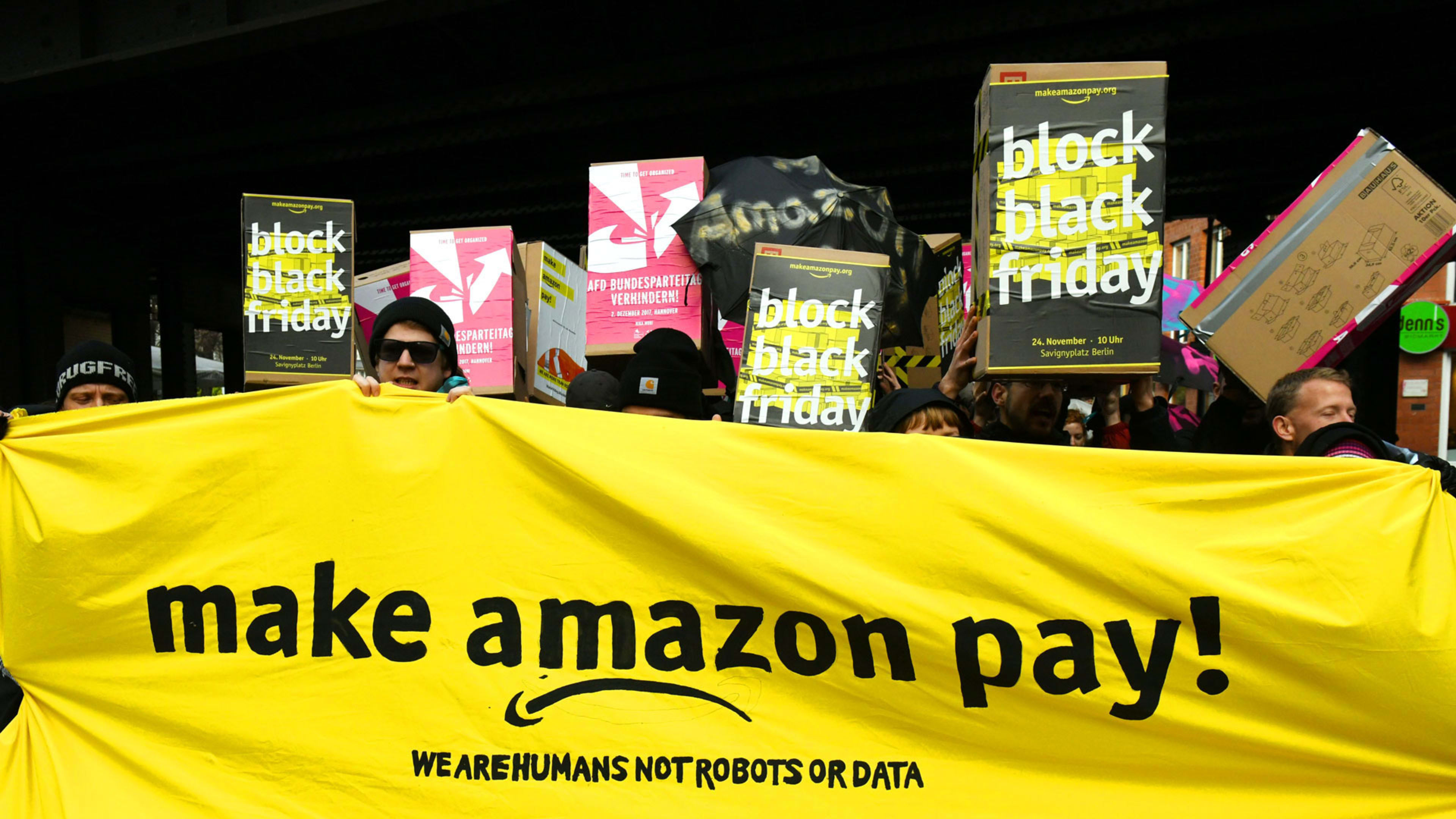Amazon is dealing with a wave of Black Friday strikes in Europe