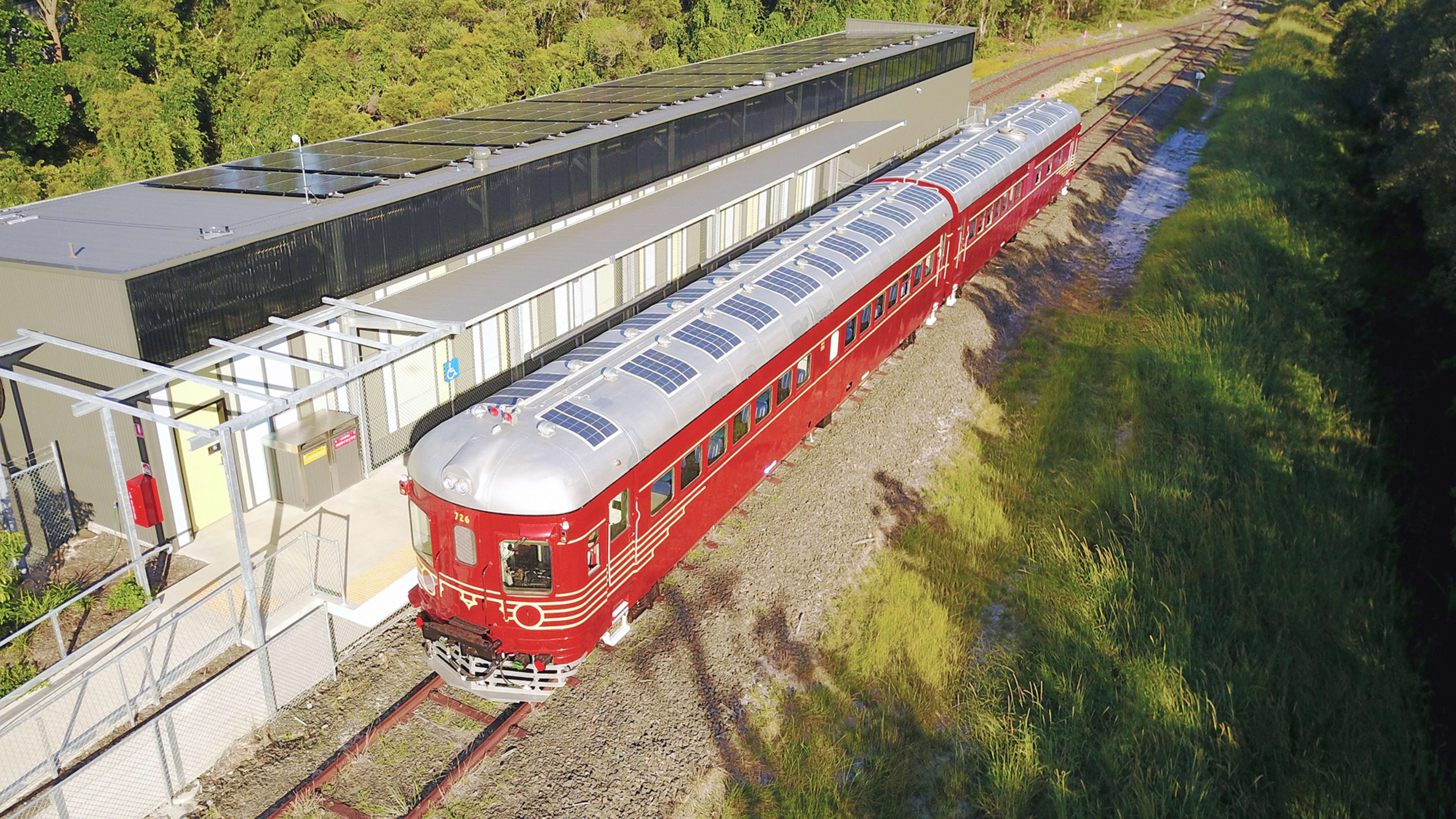 This Is The World’s First Fully Solar Train