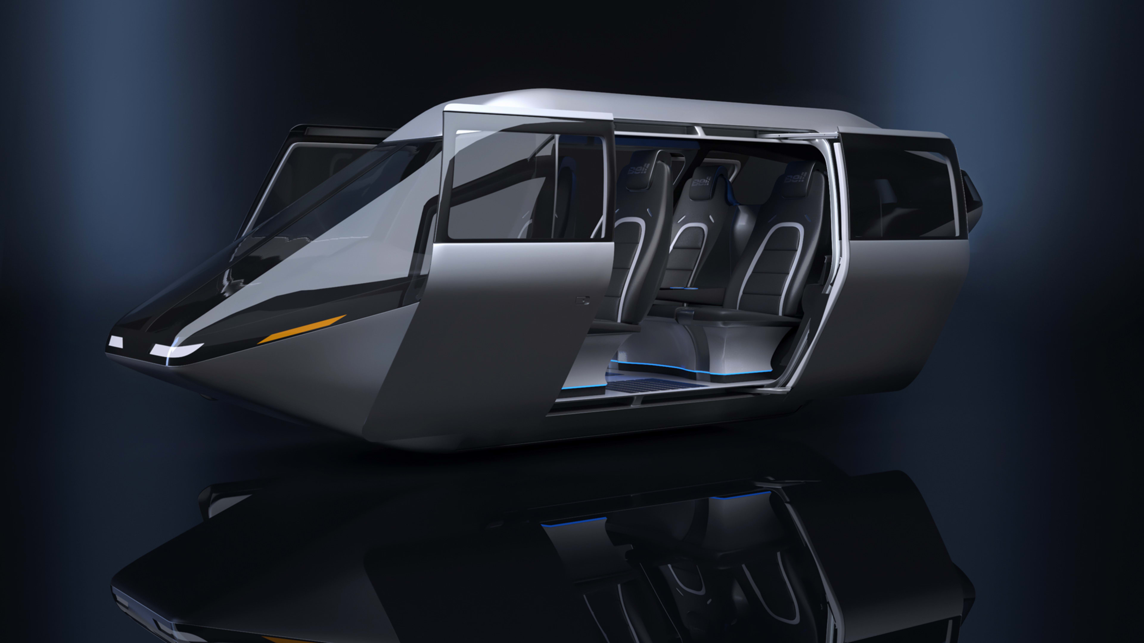Uber’s Robo Air Taxi—Or At Least Part Of It—Debuts at CES