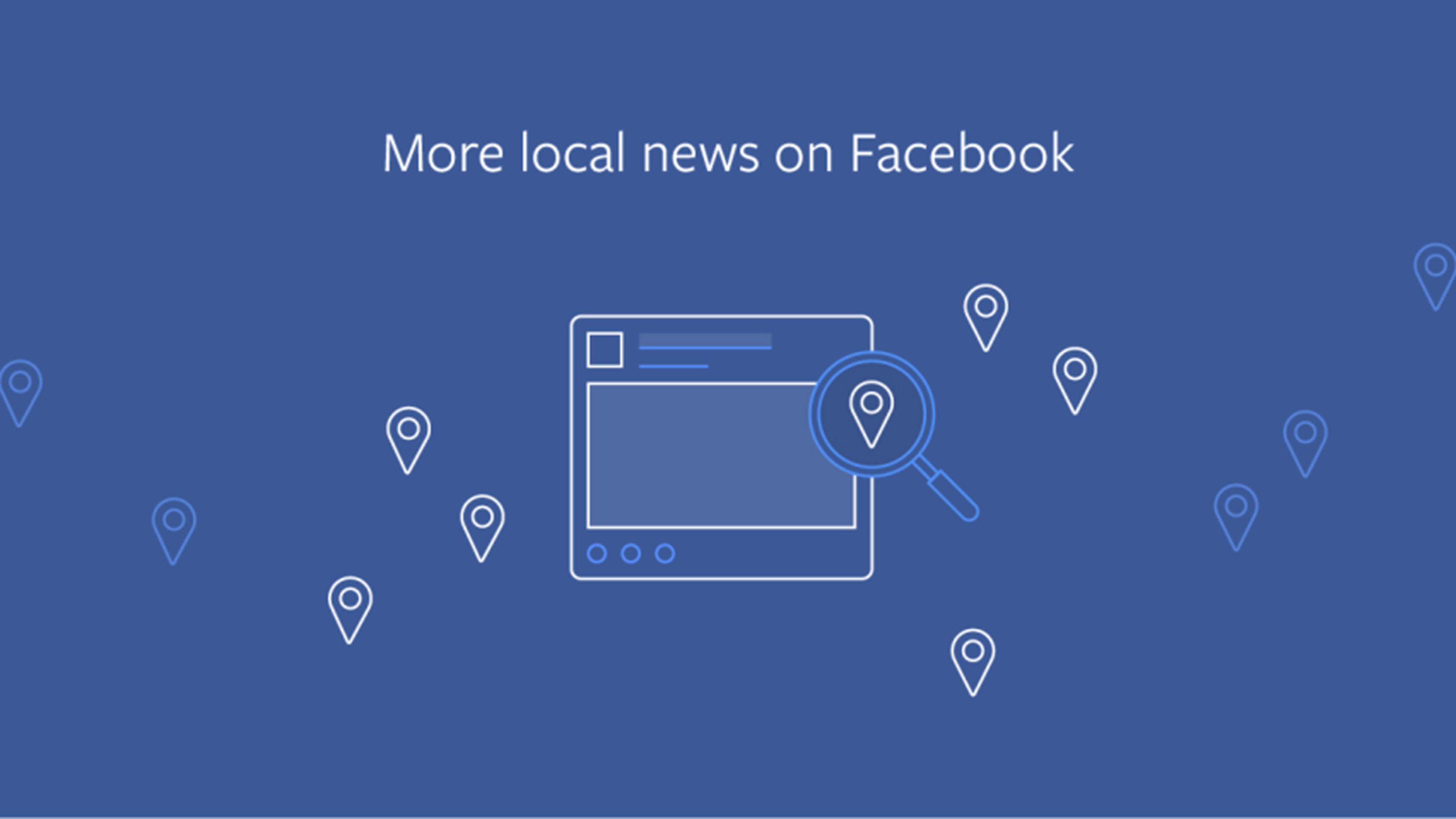 Facebook just dumped national news for local news