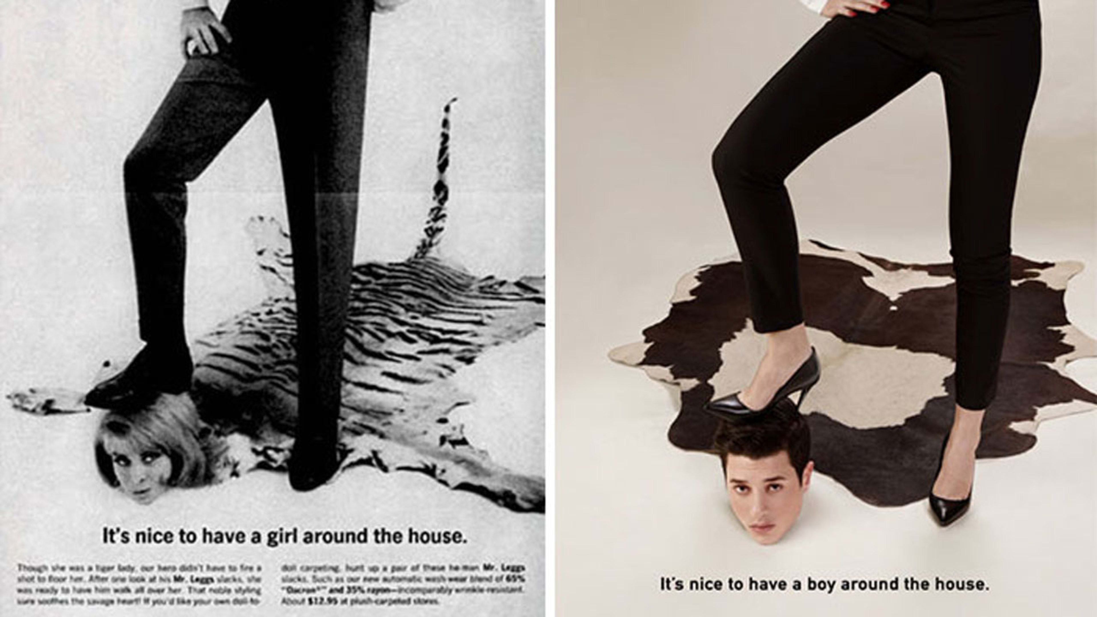 This Photographer Flips Gender Roles In Sexist “Mad Men” Era Ads