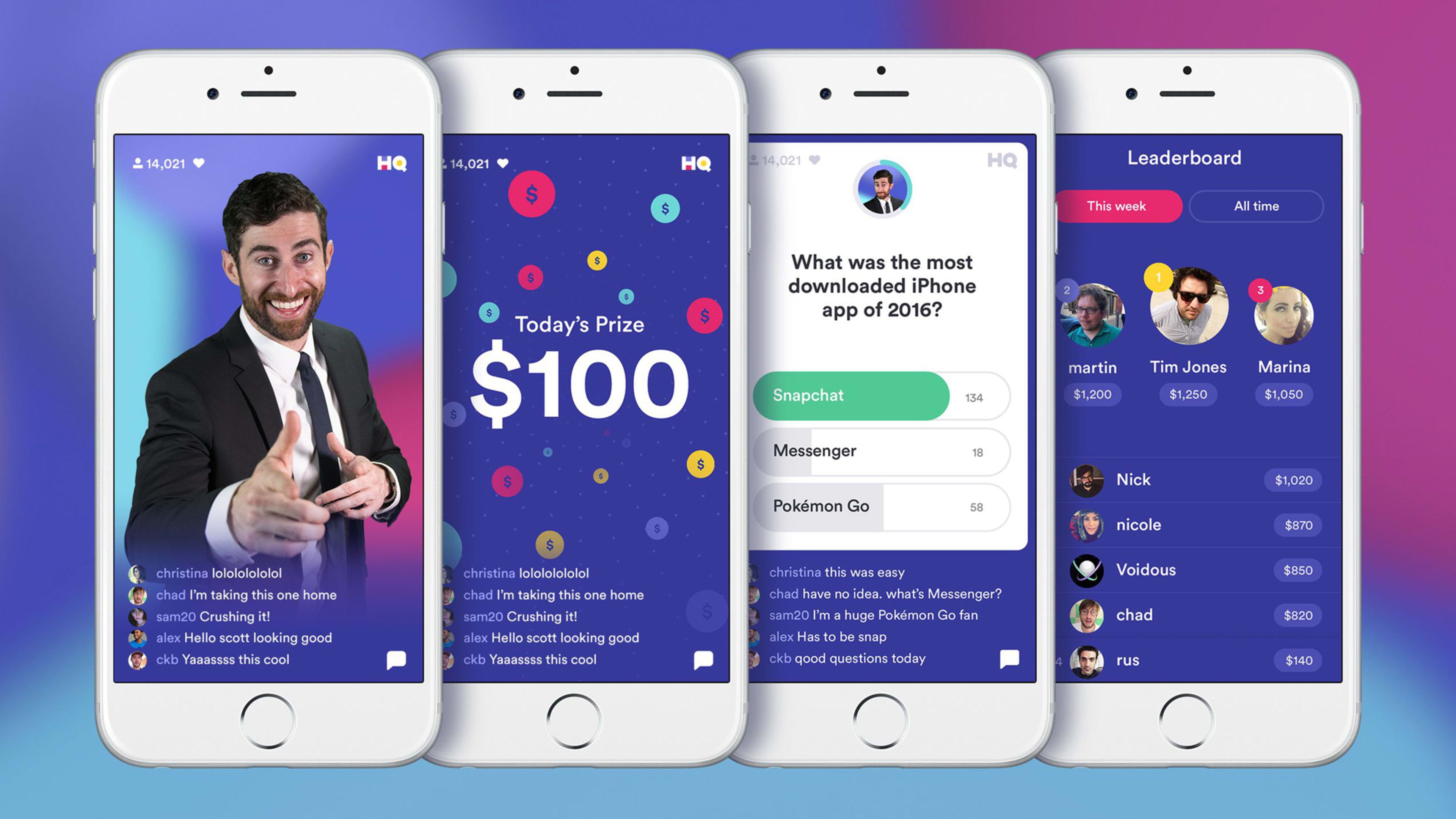 HQ Trivia is raising $15 million from Founders Fund