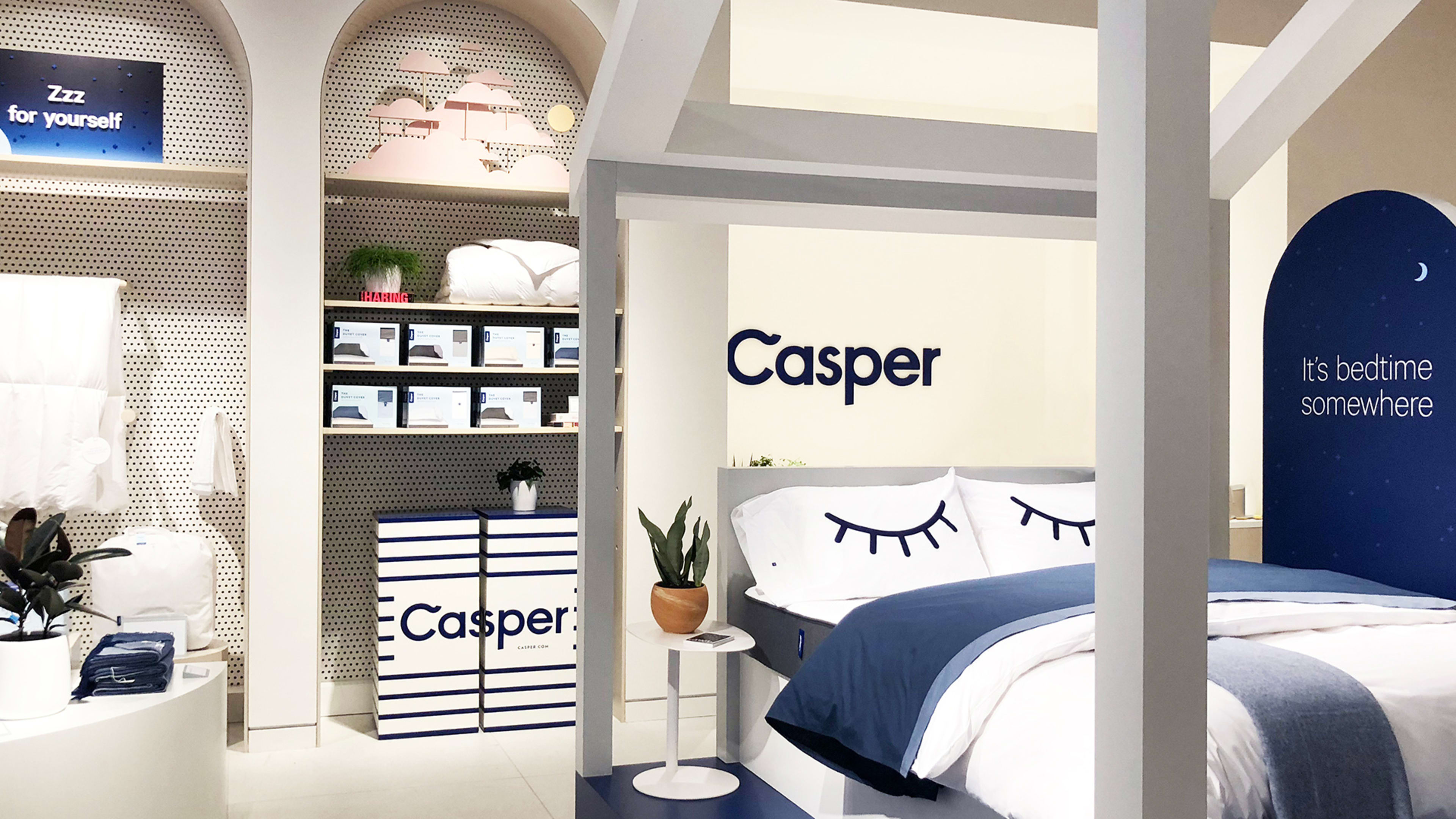 Casper just opened its first permanent store so you can take a nap in a miniature home