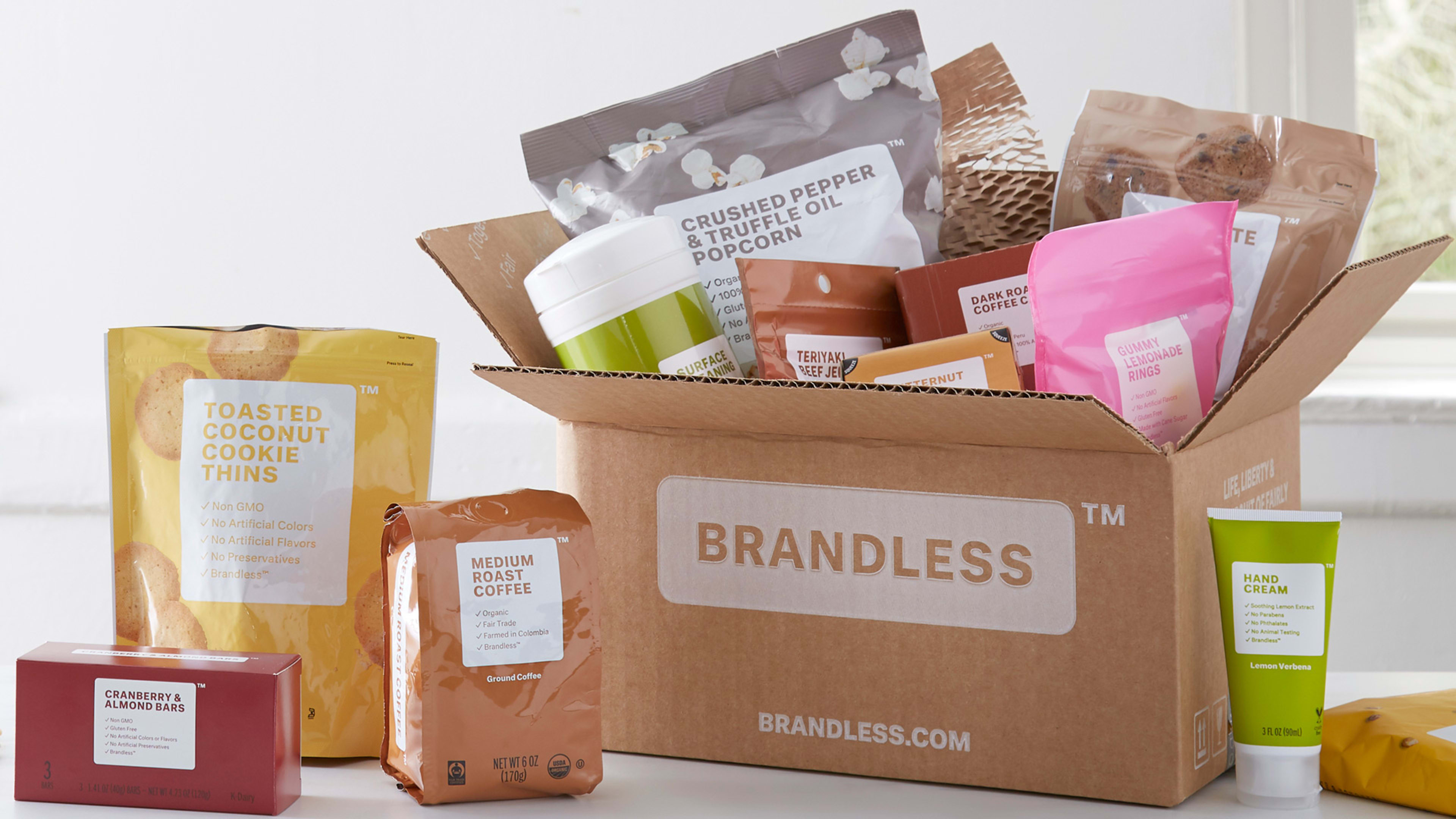 Brandless doesn’t want to sell you products at its new pop-up