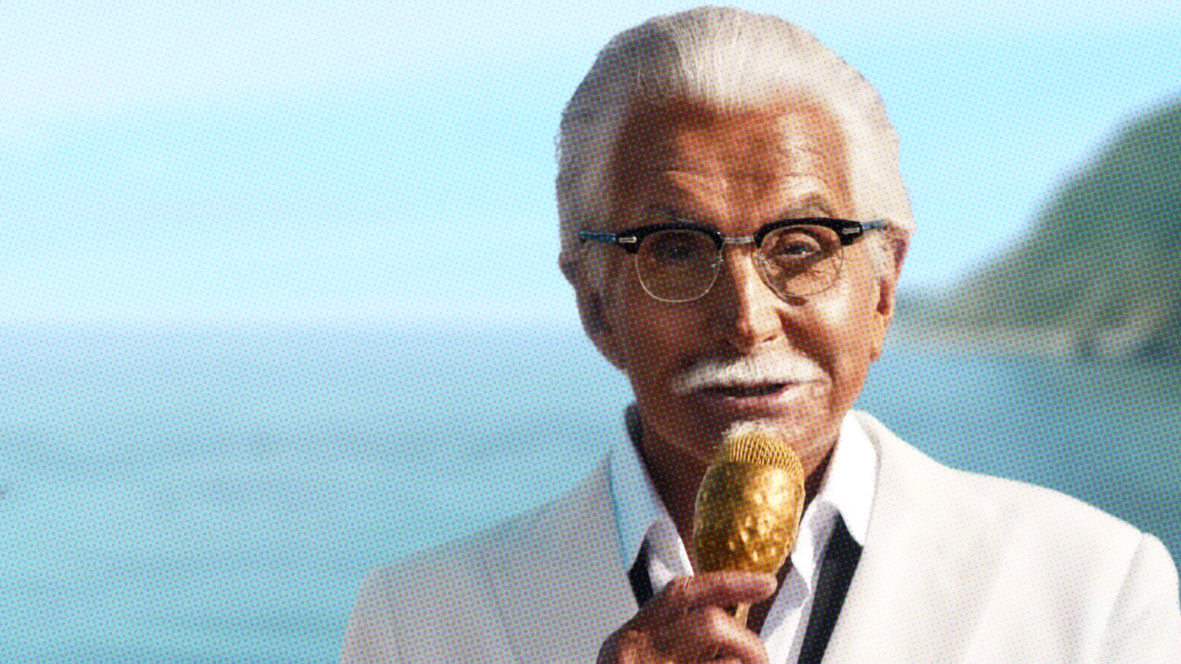 George Hamilton’s KFC Crispy Colonel Has A Familiar Whiff To It