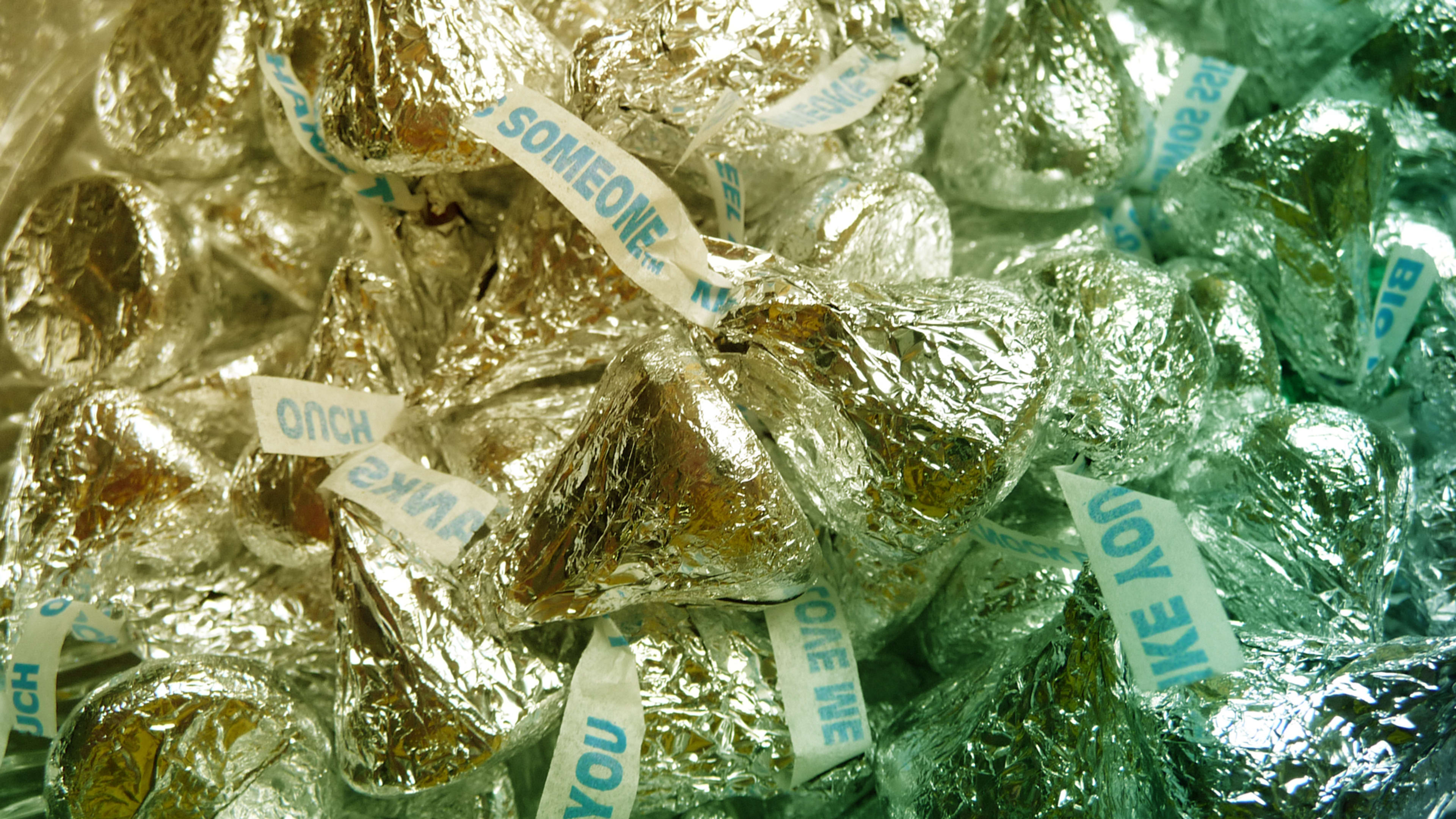 Hershey’s Kisses are getting greener