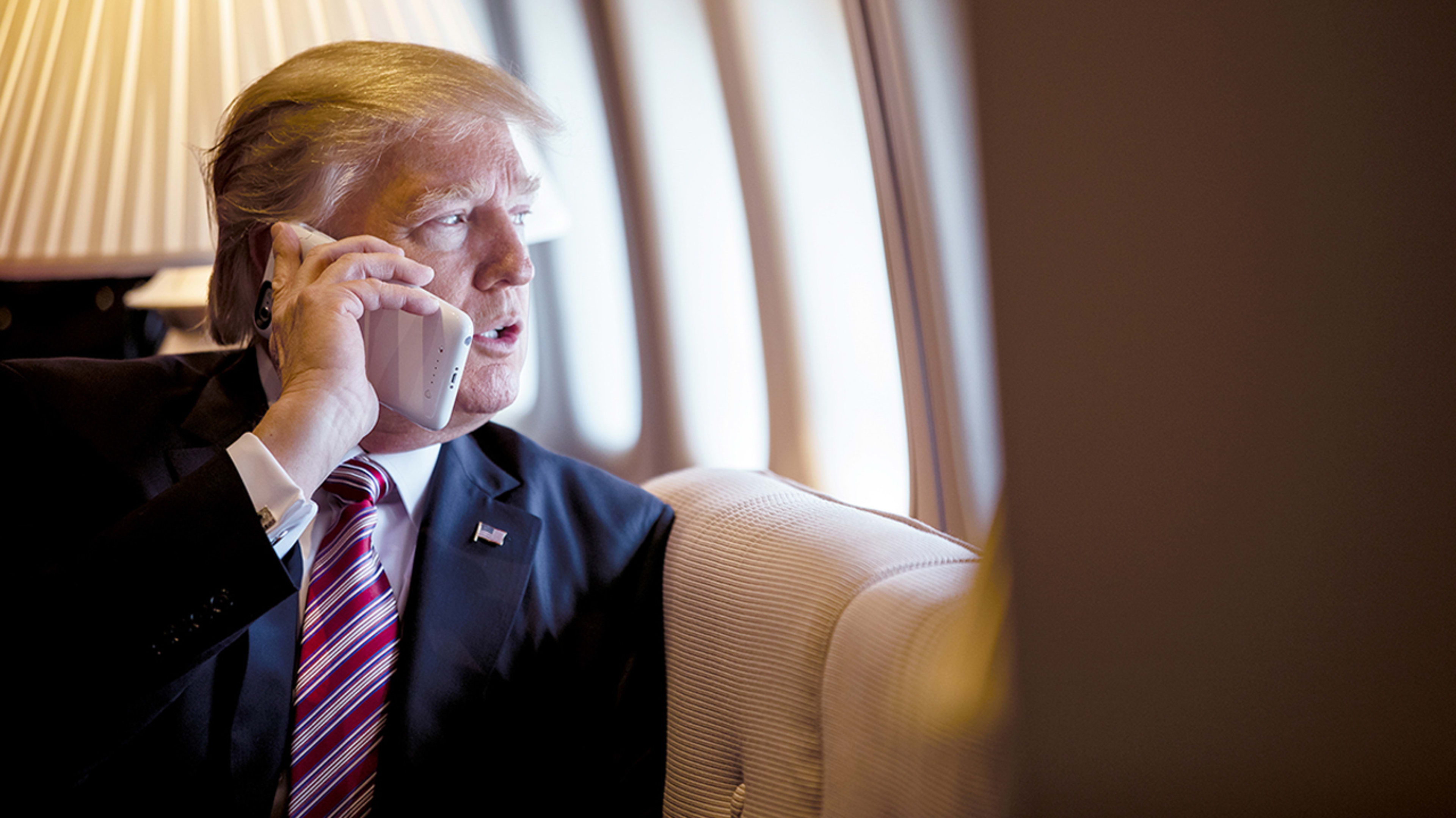 Trump dials up cell use as mystery phone spy devices spotted around D.C.