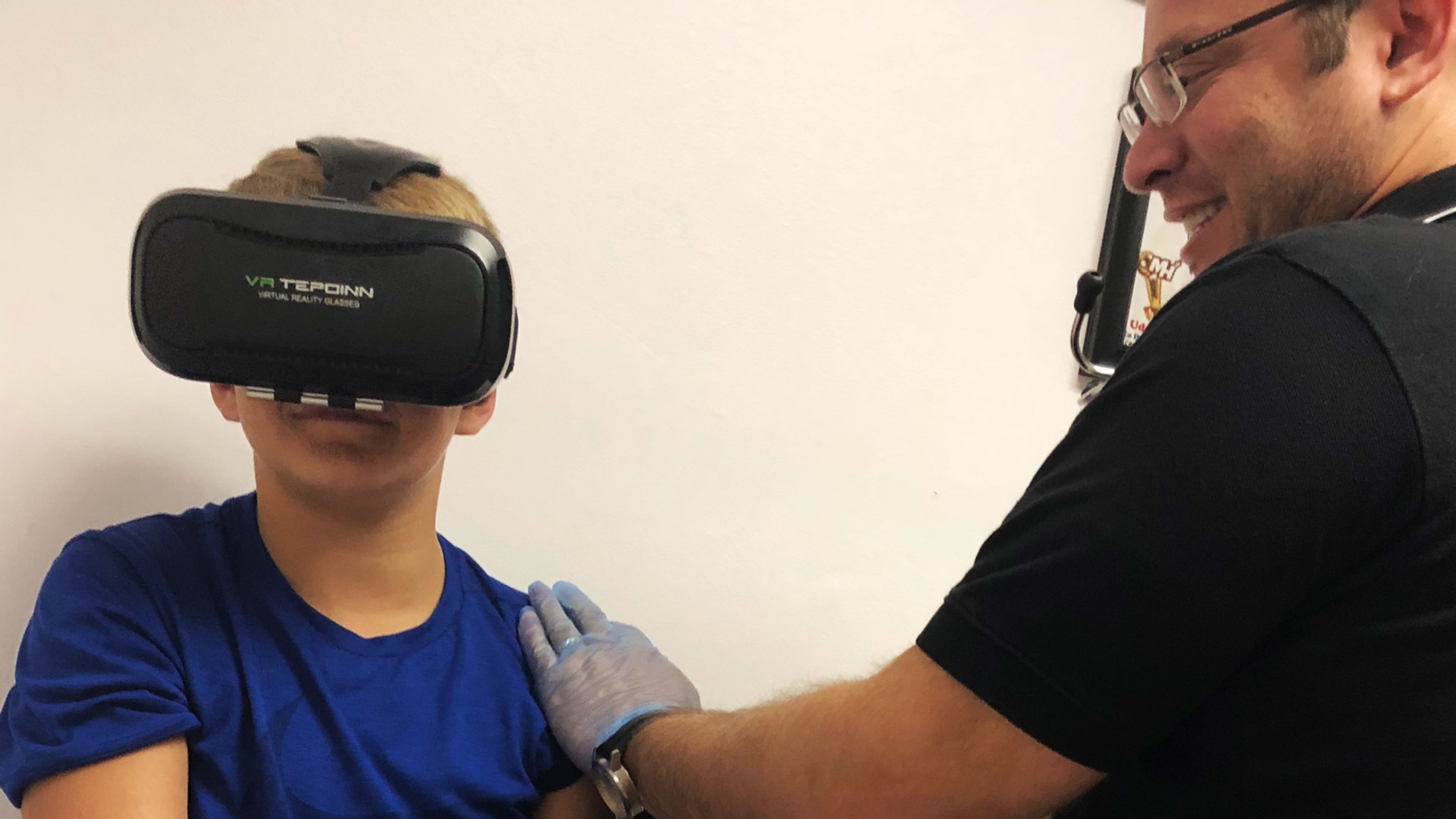 VR might be able to help kids get over their fear of needles