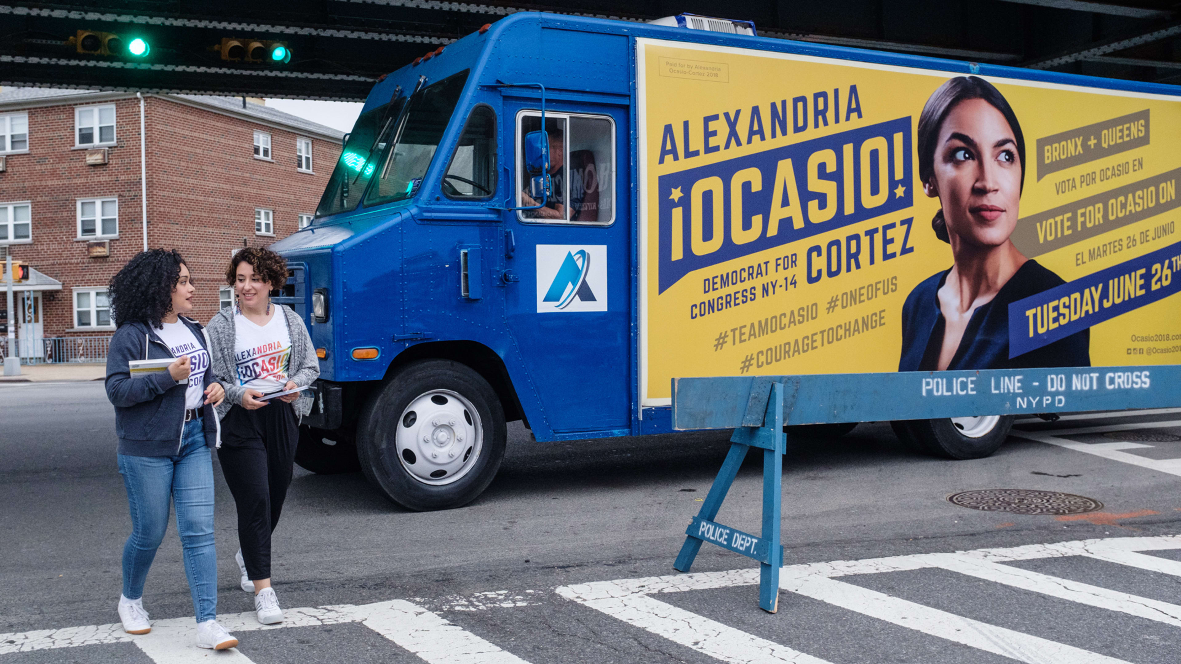 How the Alexandria Ocasio-Cortez campaign got its powerful design