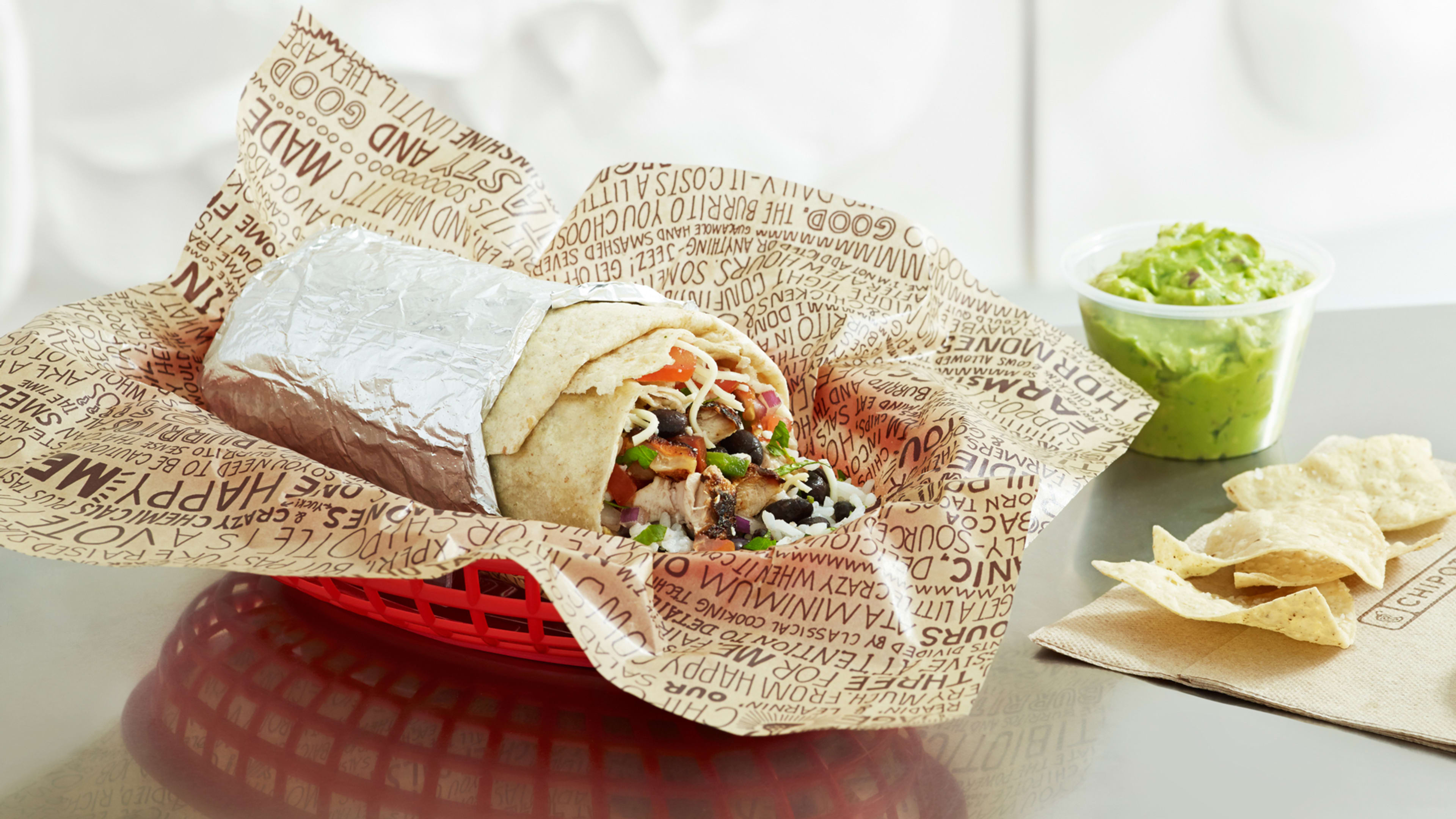 Postmates is delivering Chipotle for free this week