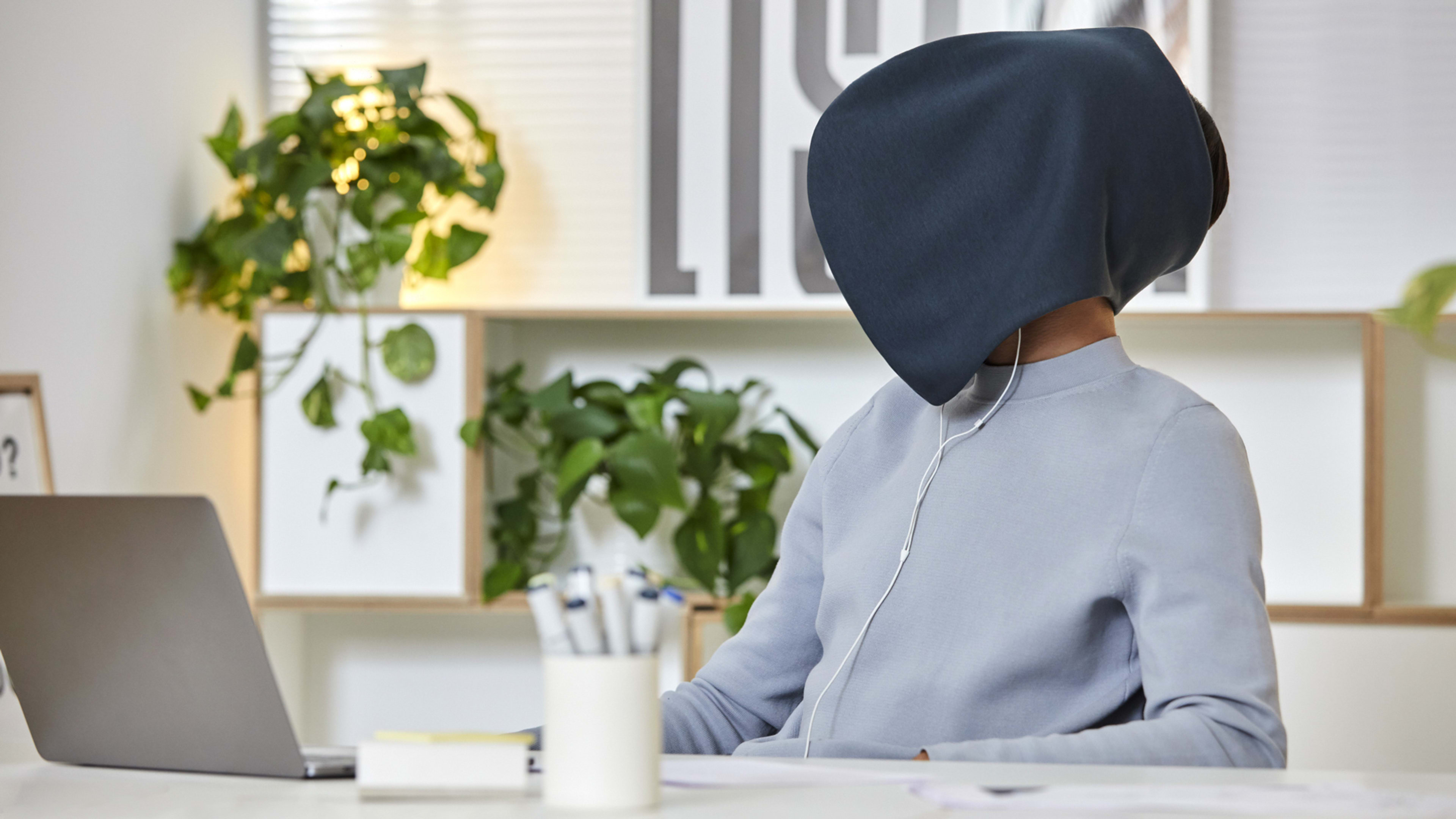 Ostrichpillow, the bizarre viral napping pod, now has a less dorky design