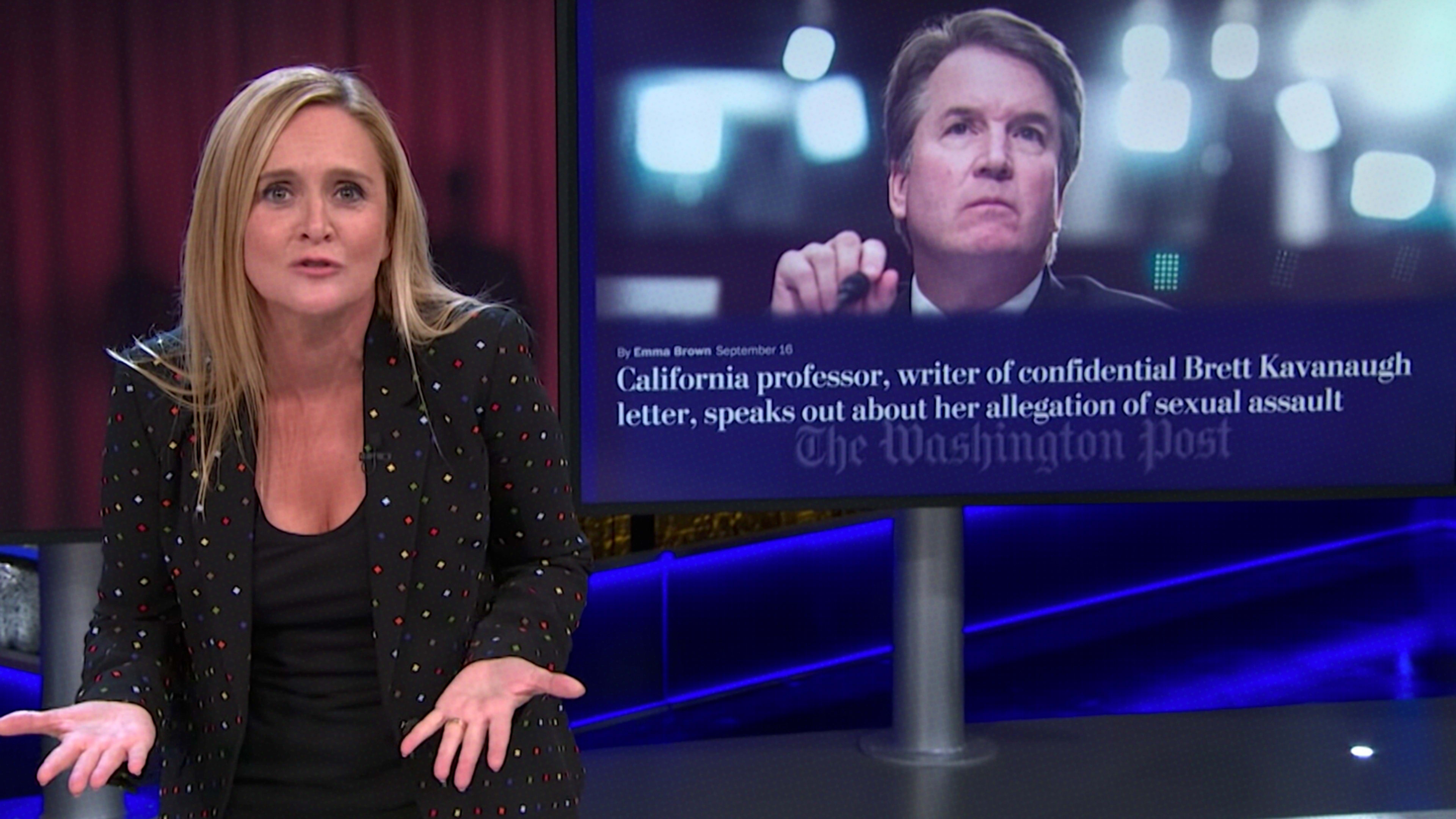 Sam Bee breaks down the ethics of rape, Dr. Seuss-style, so everyone can understand