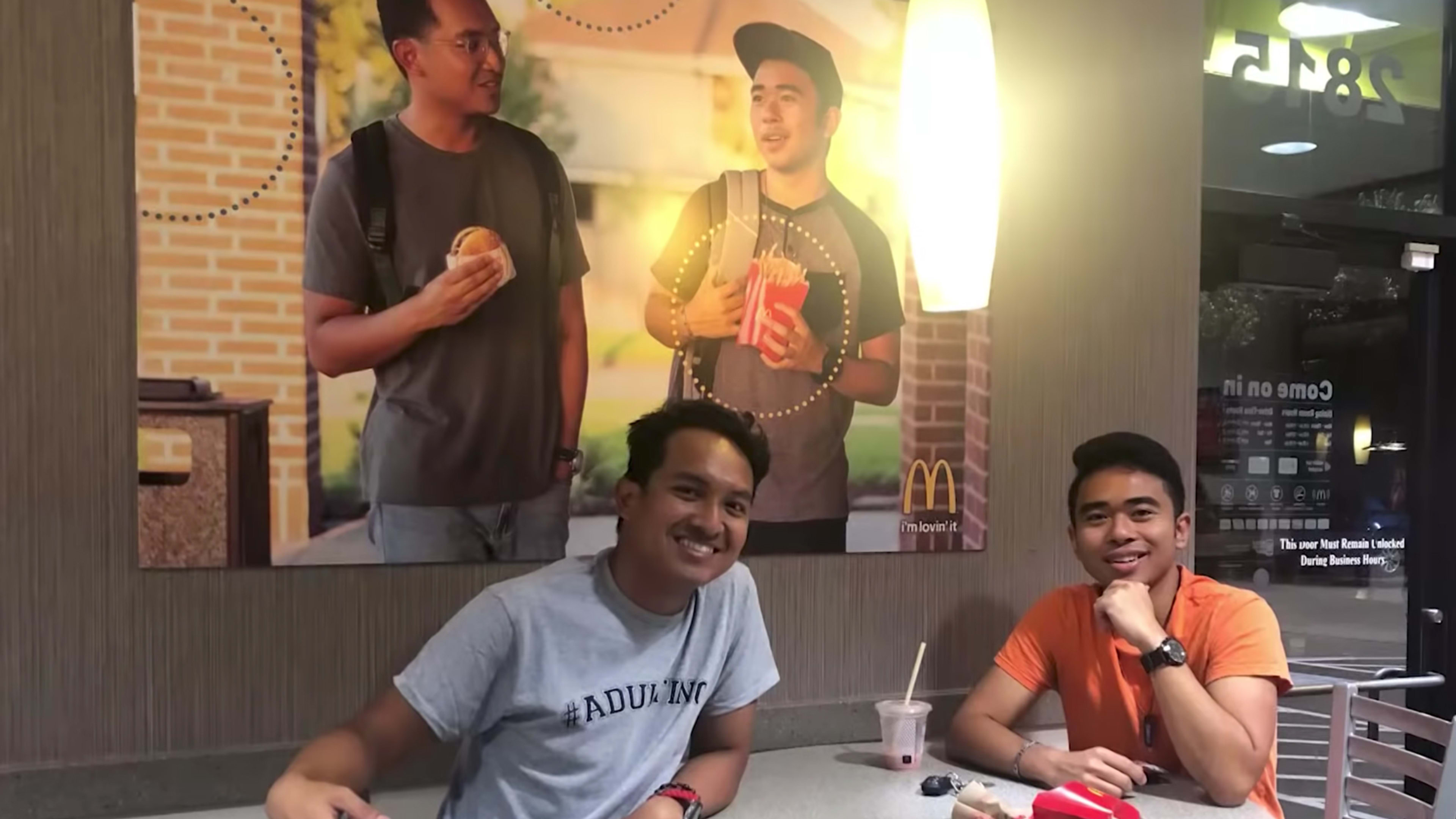 This guy put a big fake poster in McDonald’s for 51 days to make a point about diversity