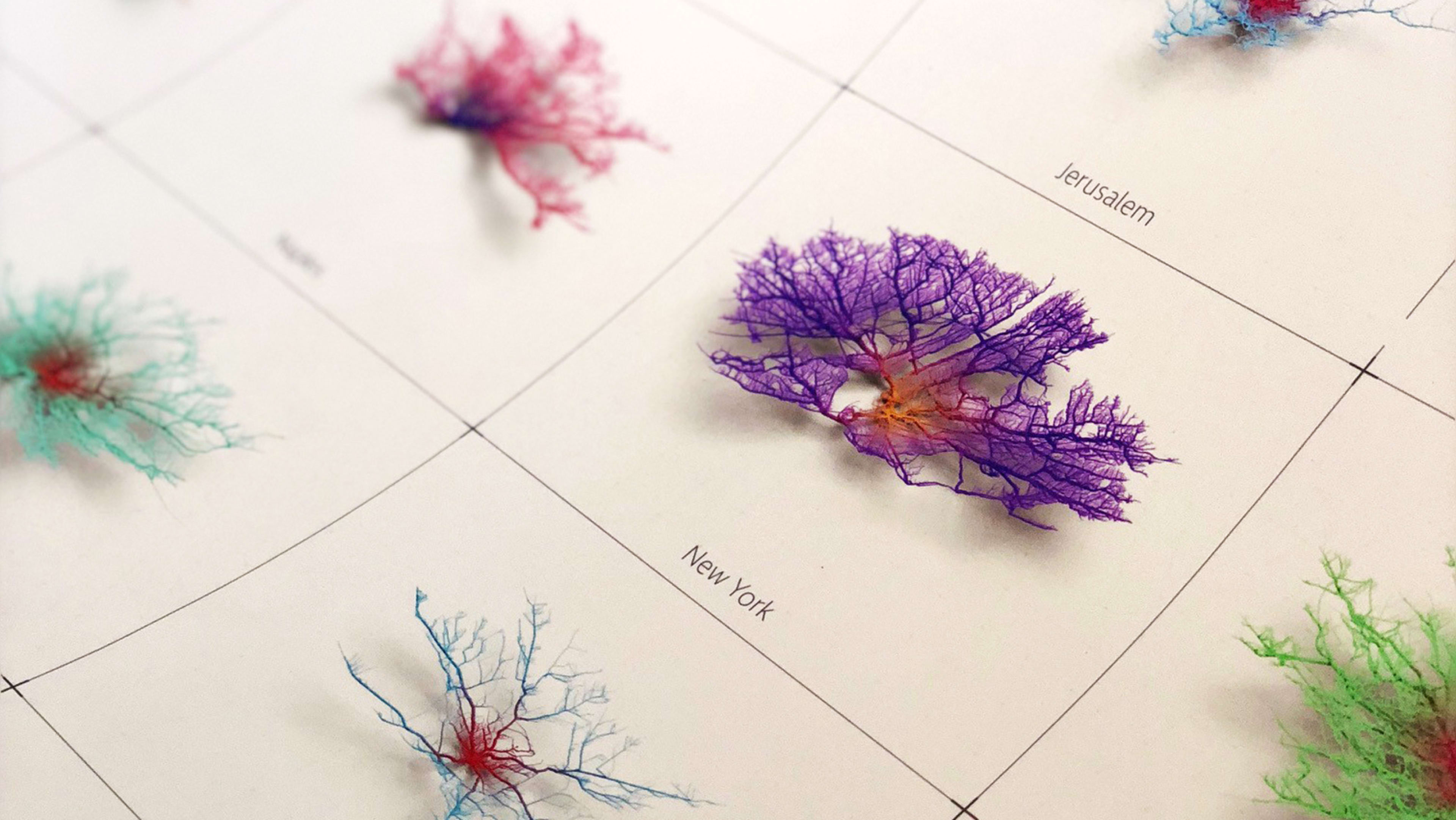 A gorgeous visualization of commutes around the world