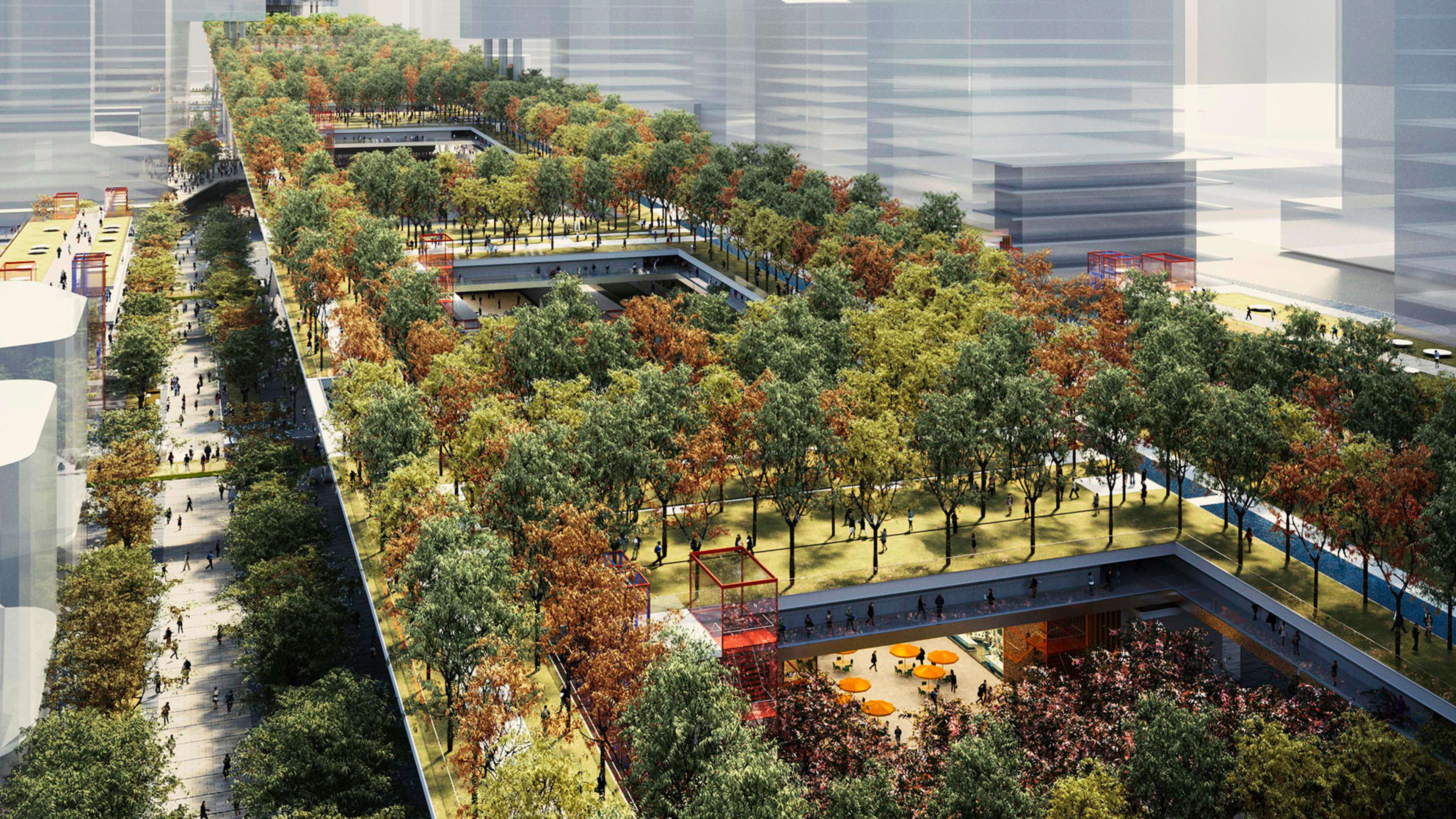 Shenzhen is building a mile-long superhighway for trees