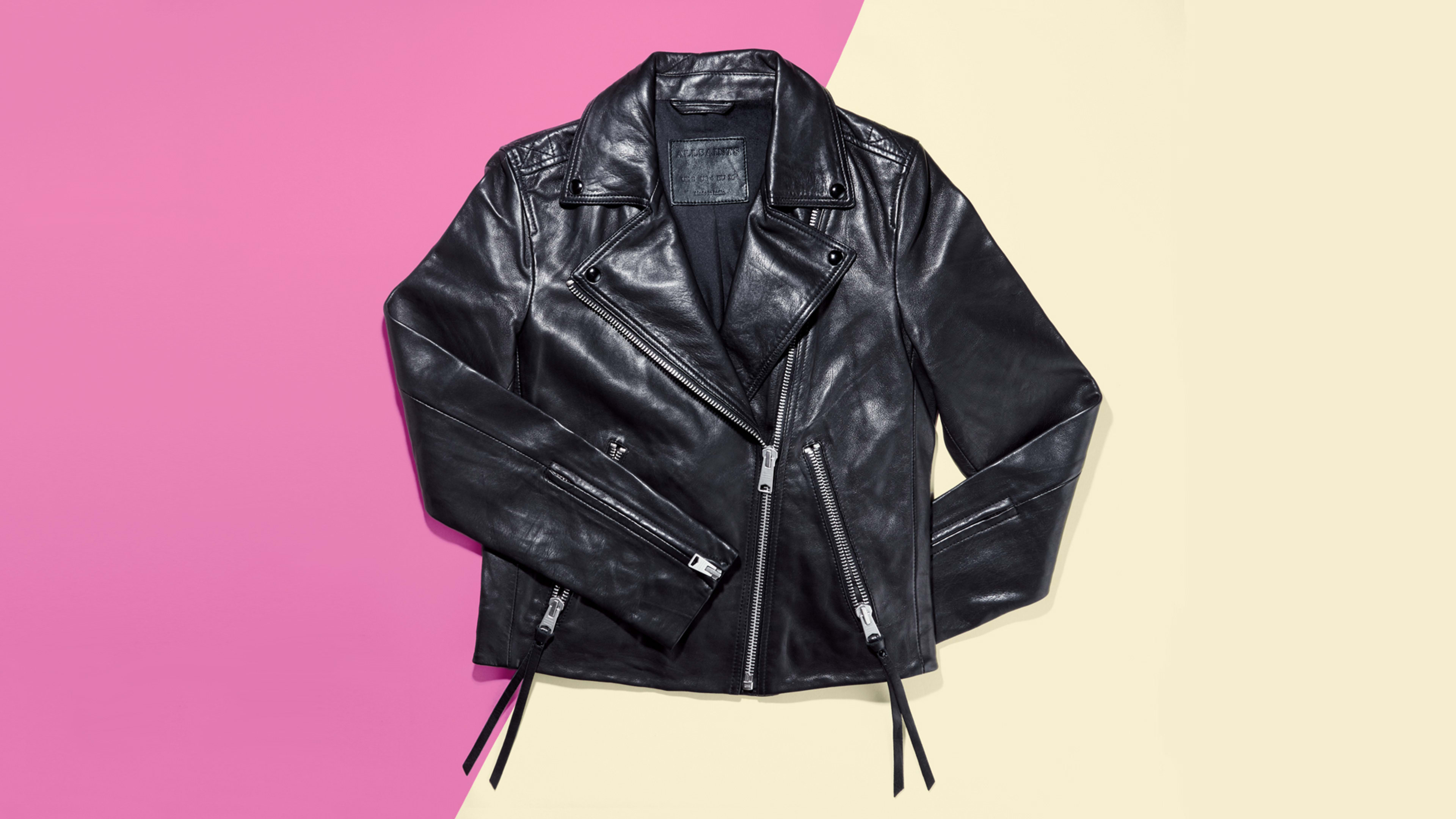 Why you need this AllSaints leather biker jacket