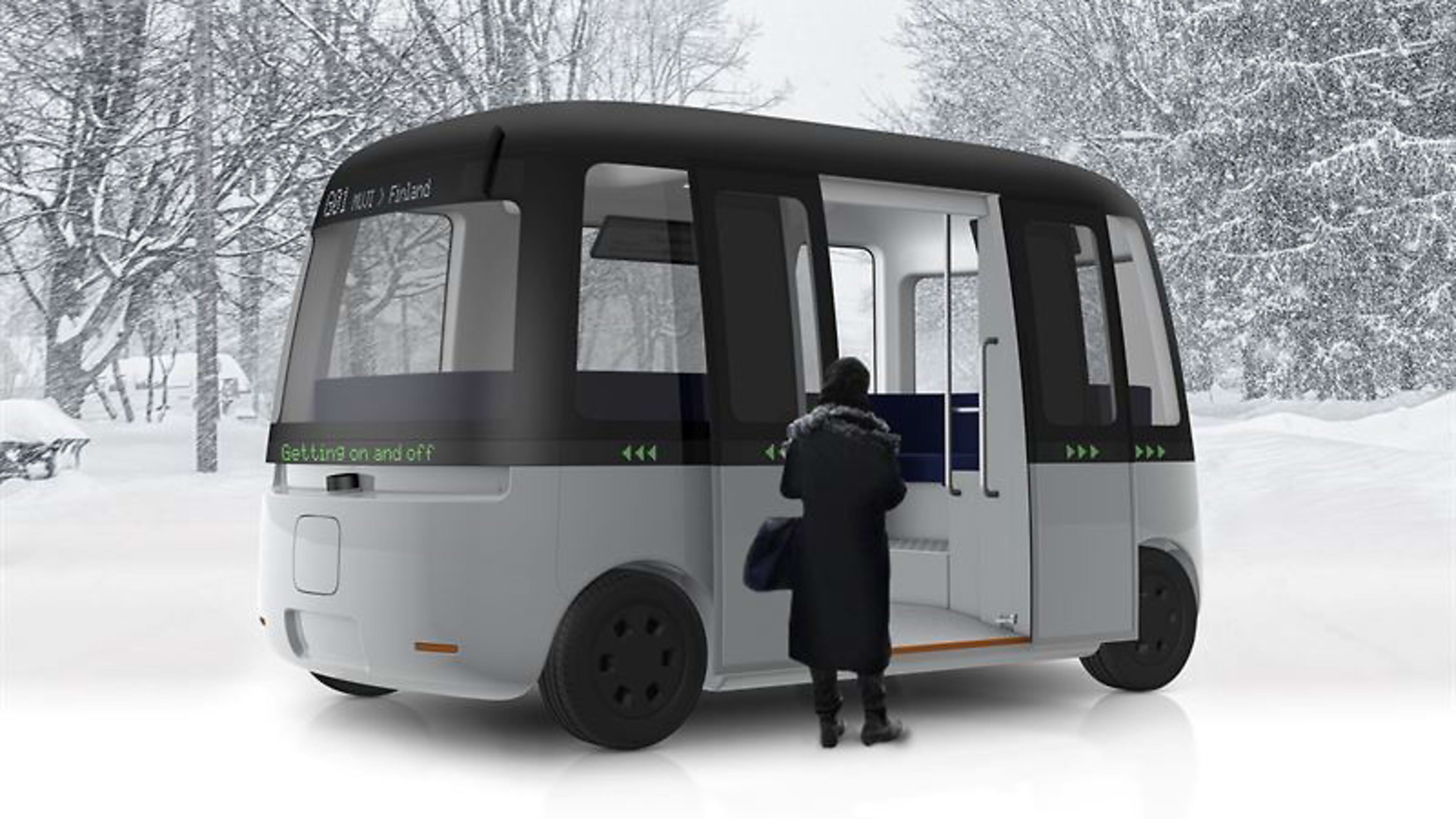 Muji just made a driverless shuttle bus, and it’s a minimalist wonder on wheels
