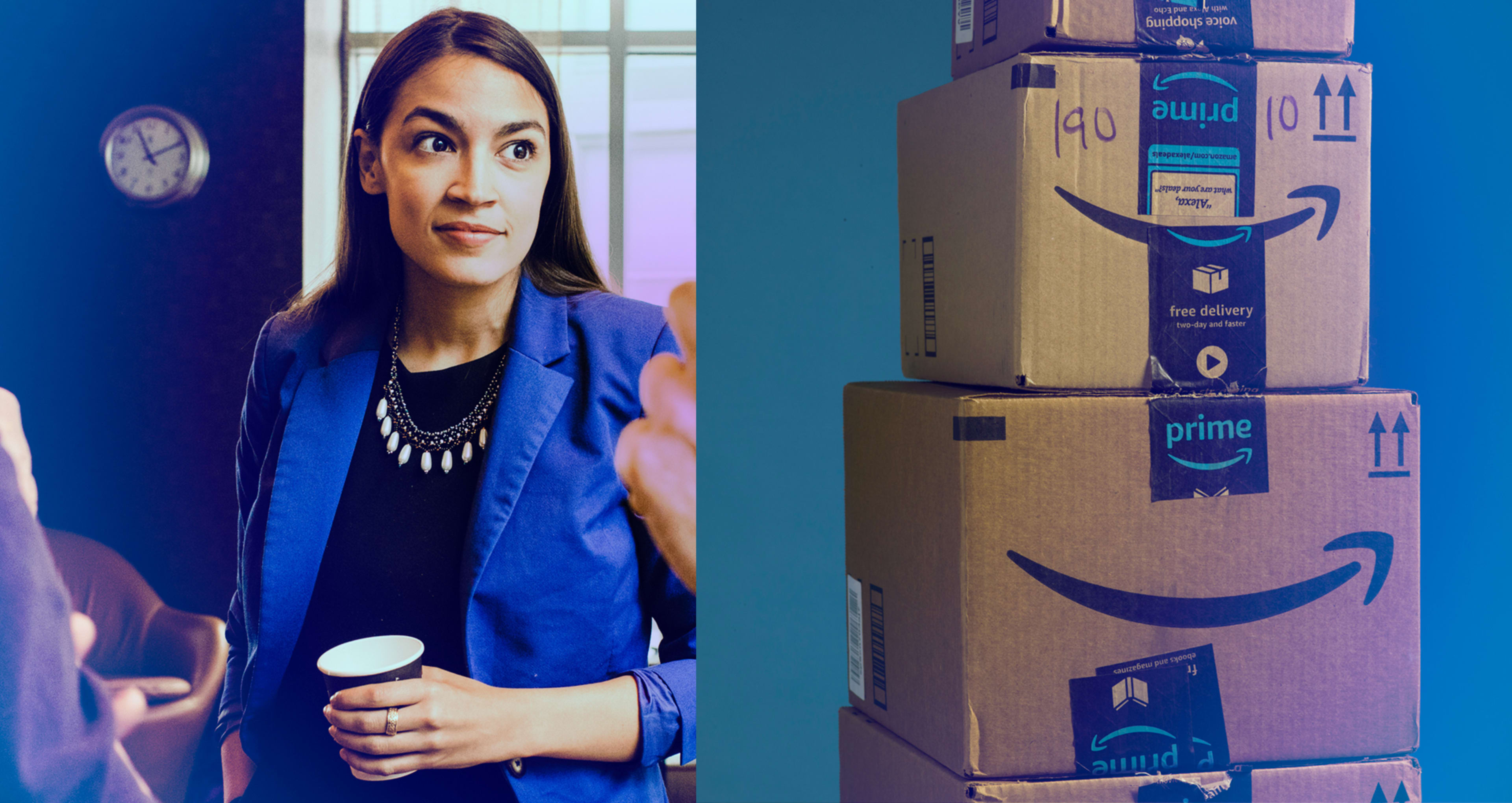 Alexandria Ocasio-Cortez is not thrilled about Amazon coming to Queens