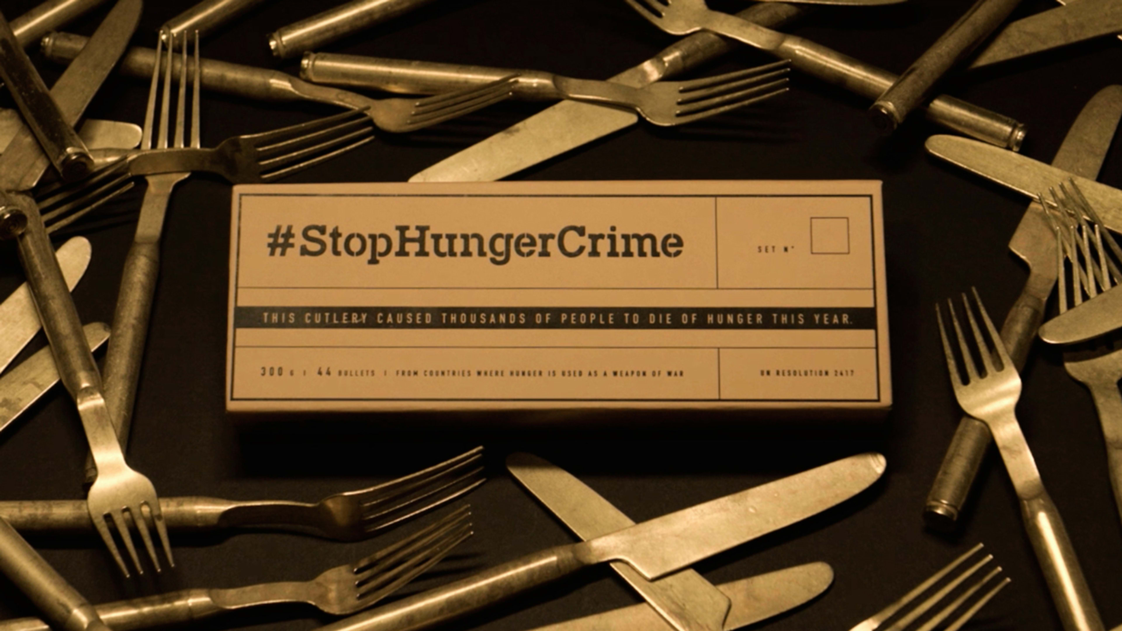 This nonprofit is turning bullets into forks to fight hunger