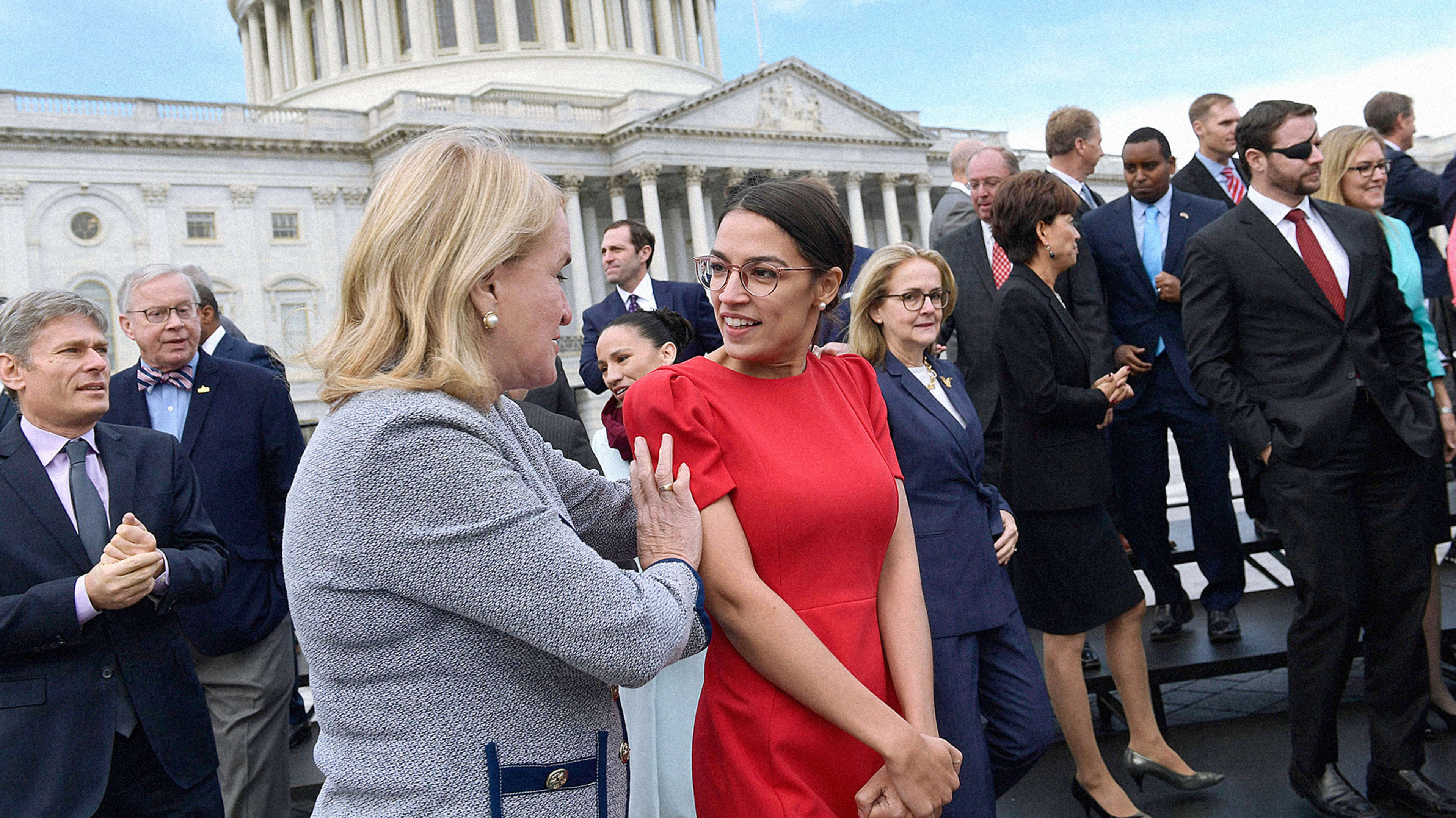 Why is the right-wing obsessed with Alexandria Ocasio-Cortez’s clothes?