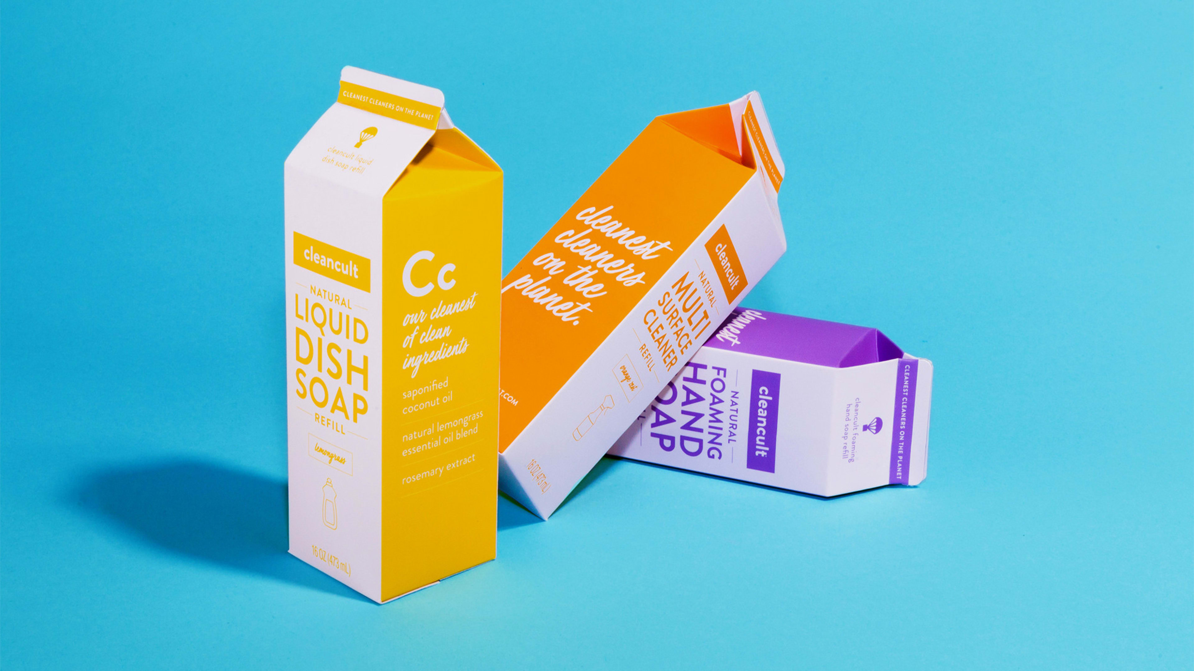 Trying to quit plastic? This startup sells soap in milk cartons