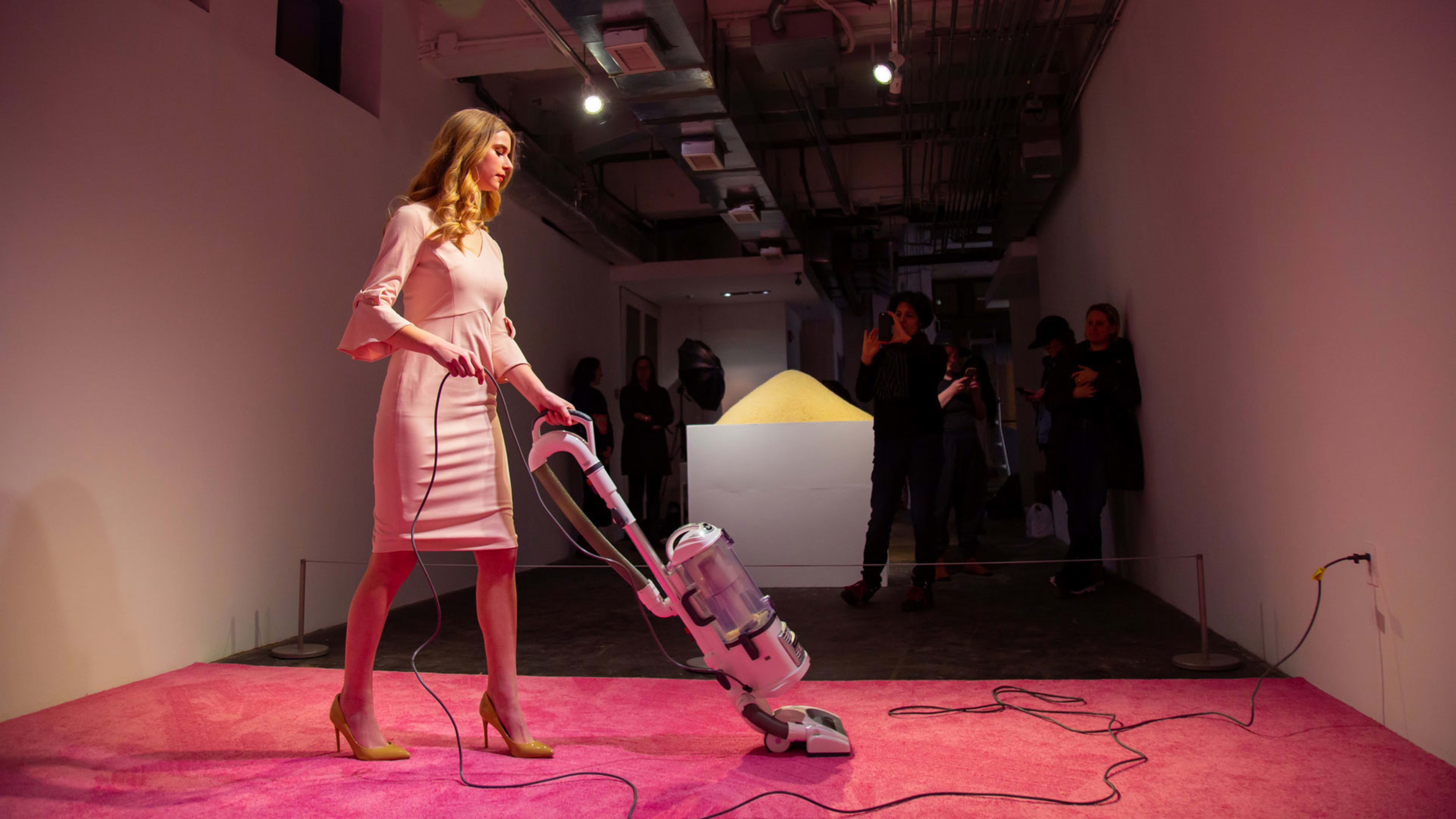 “Ivanka Vacuuming” is art for our time