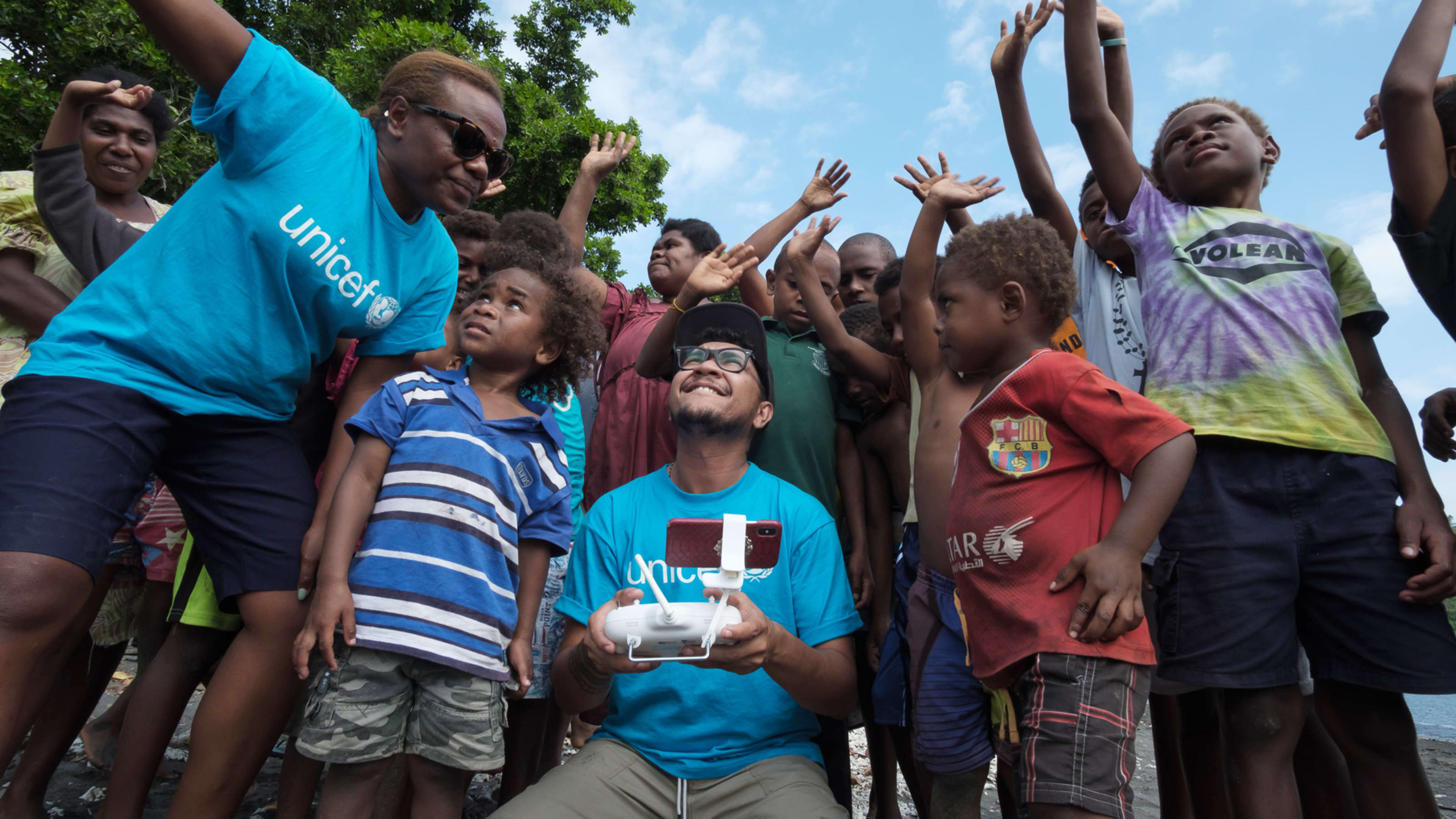 On these remote Pacific islands, children now get life-saving vaccines from drones