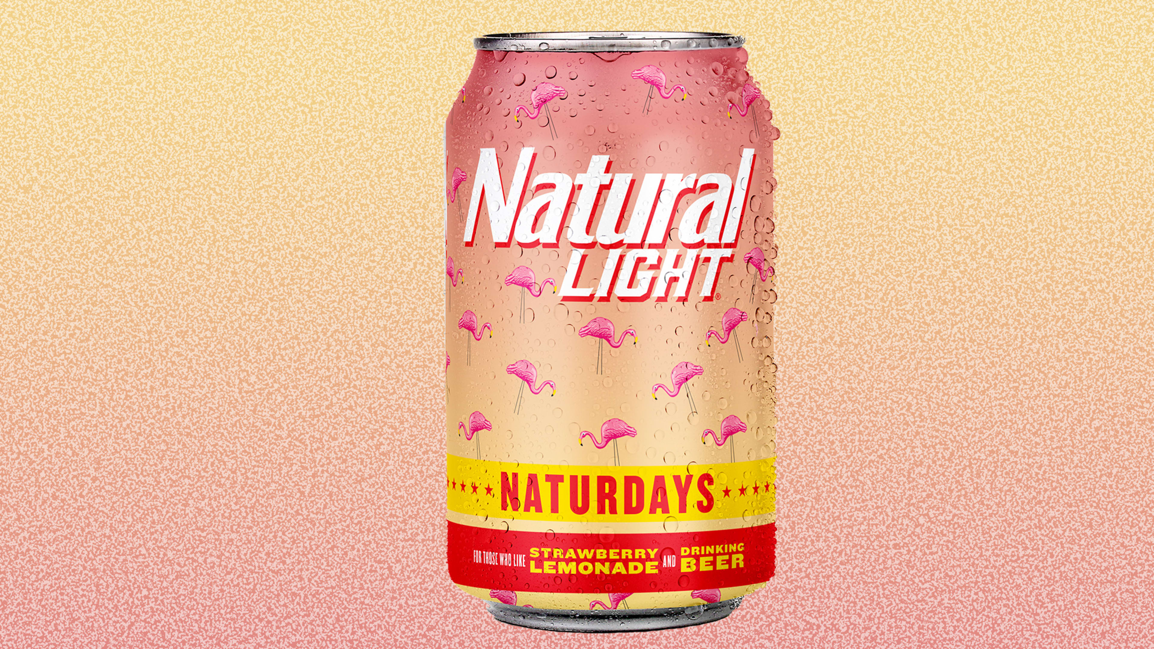 Natty Light’s new beer is a strawberry lemonade-flavored design crime