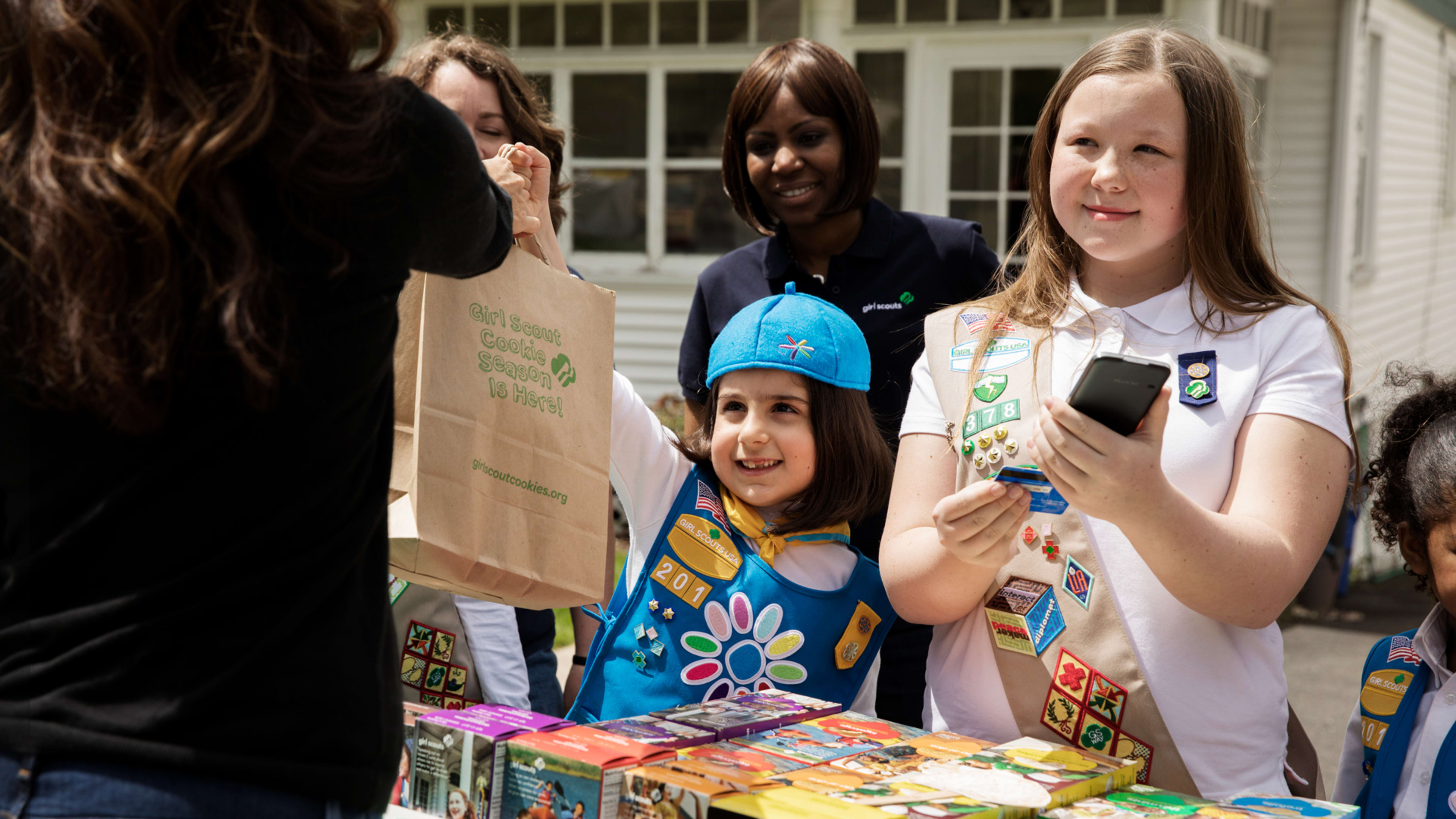 In these modern times, even Girl Scouts are going cashless for cookie sales