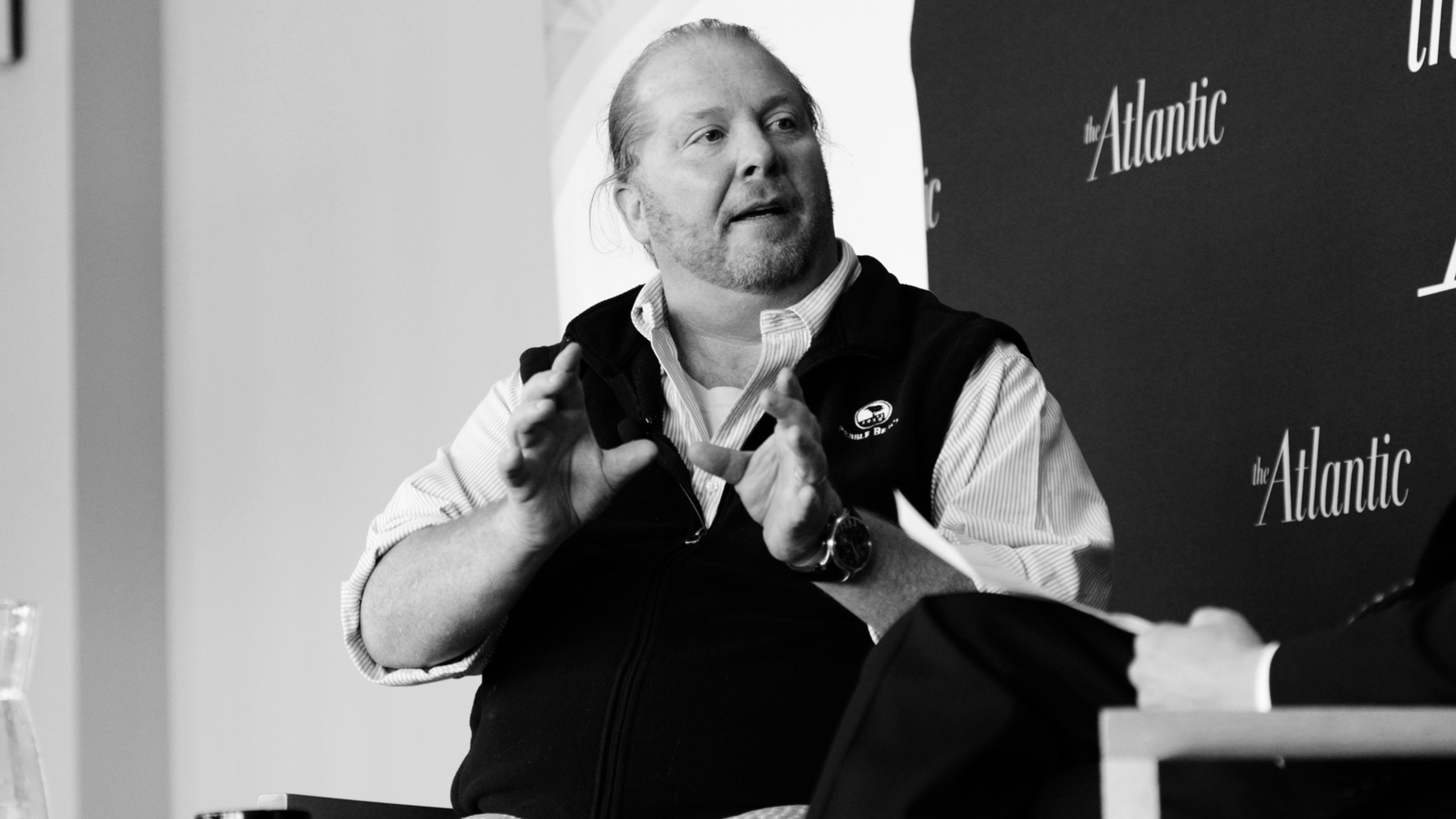 It took a full year, but Mario Batali is finally leaving his restaurants and Eataly
