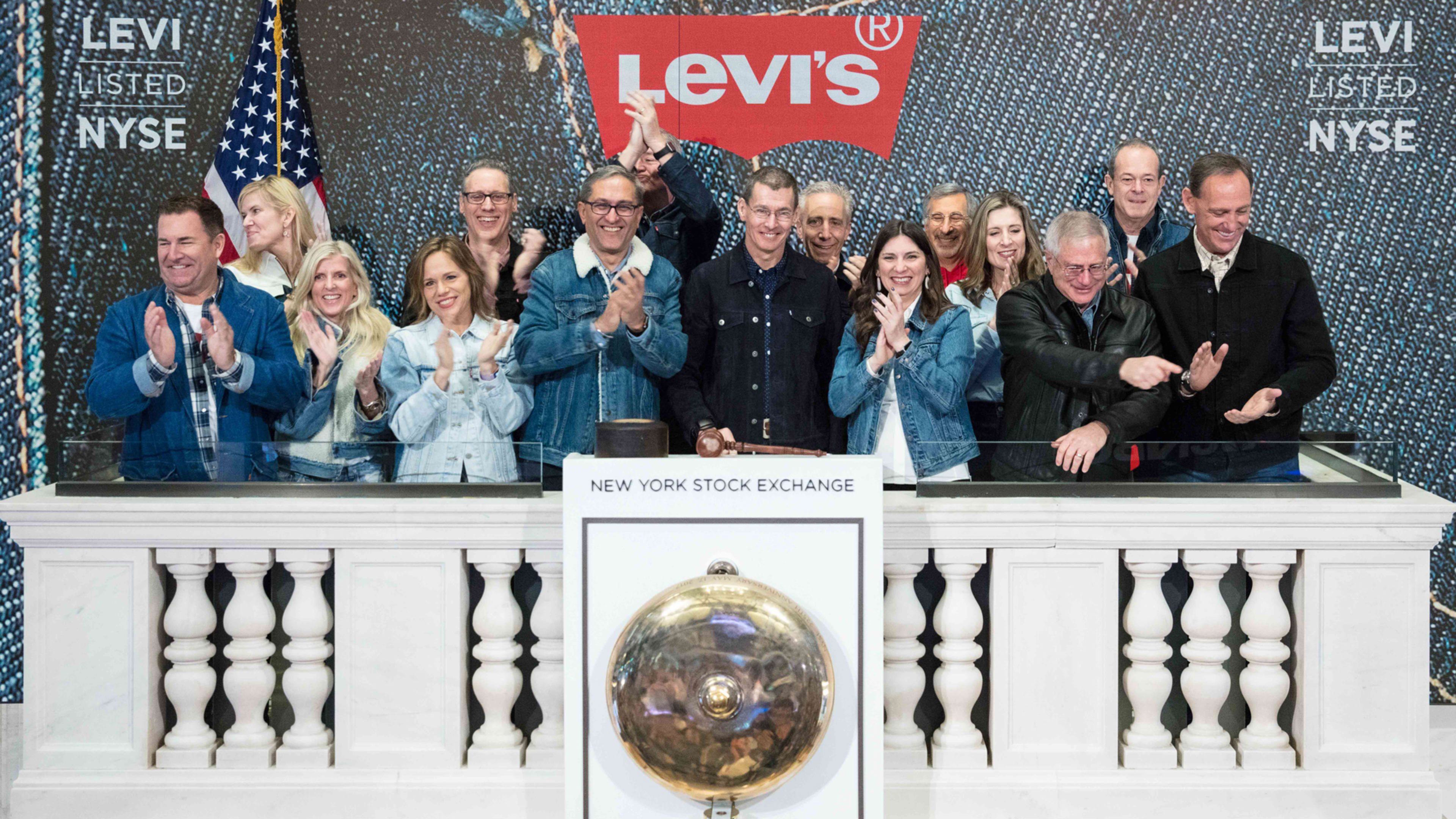 Traders are wearing jeans in honor of Levi Strauss’s IPO