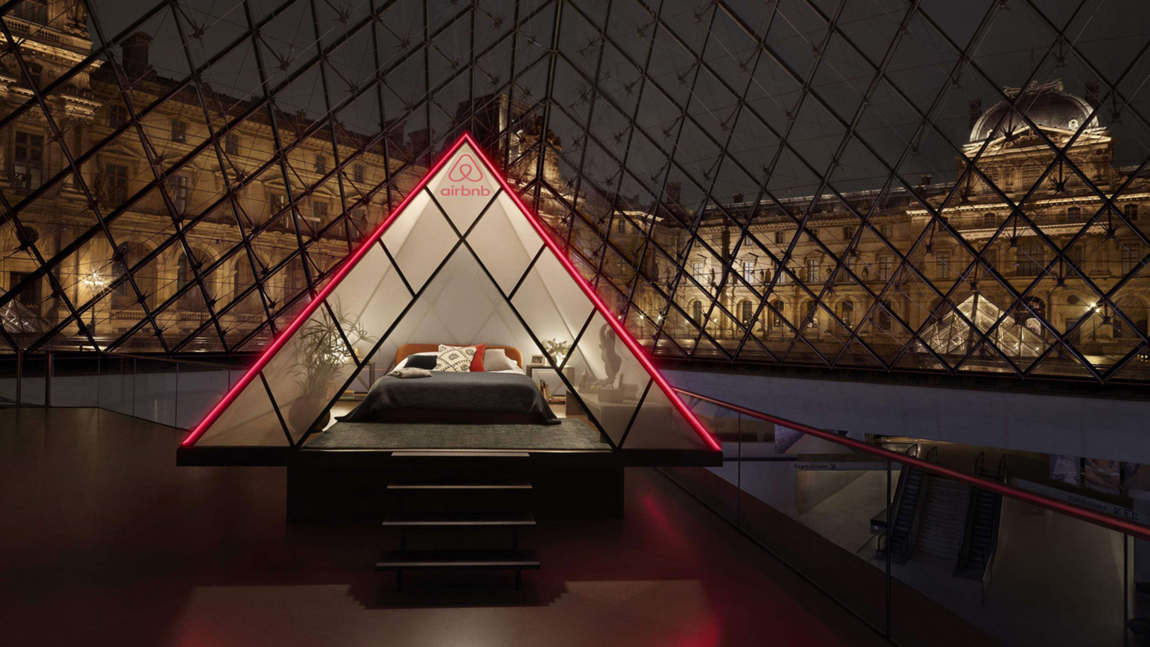 Airbnb is picking one couple to sleep over in the world’s most famous museum
