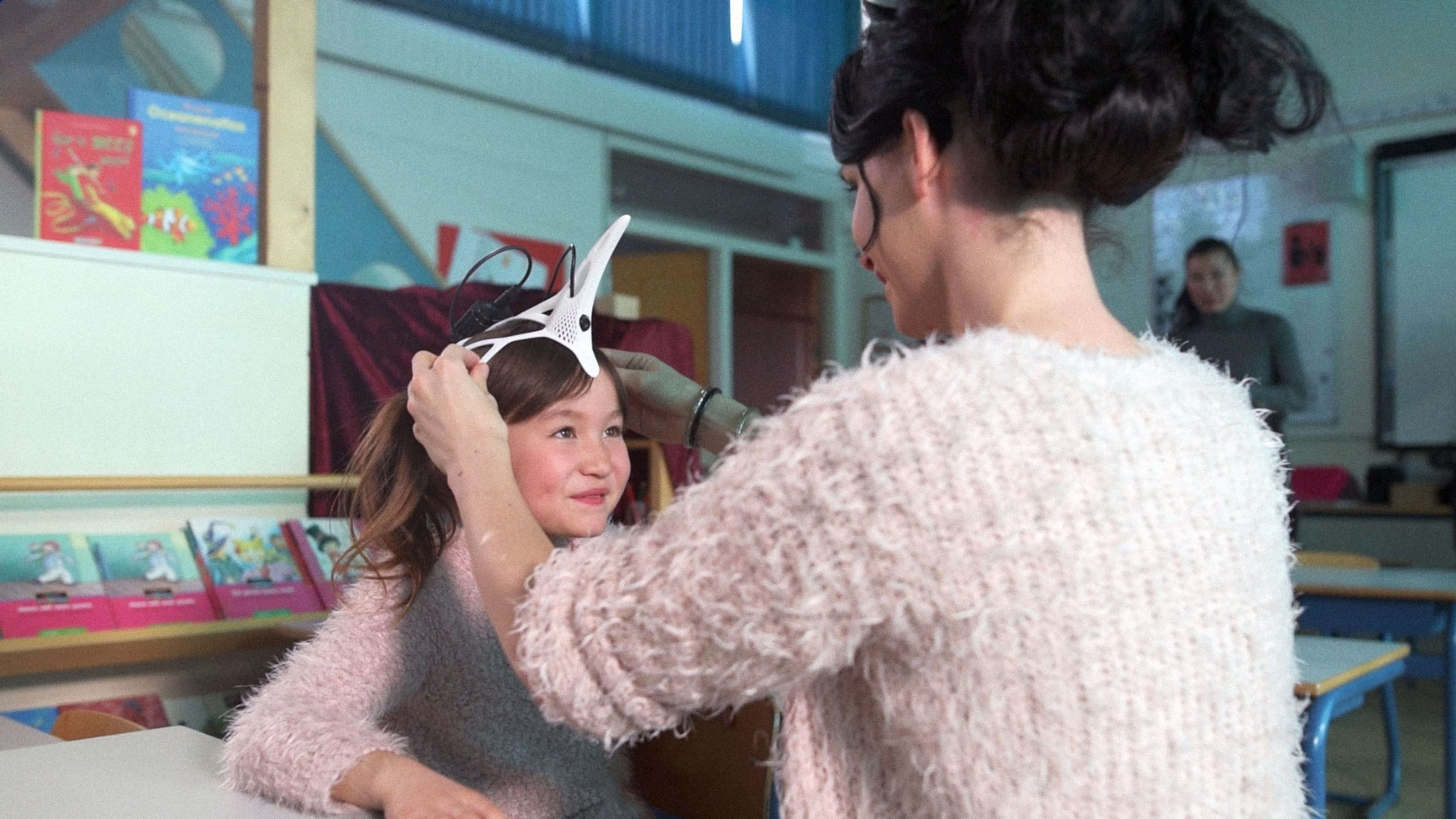 This magical unicorn horn is actually a wearable device for kids with ADHD