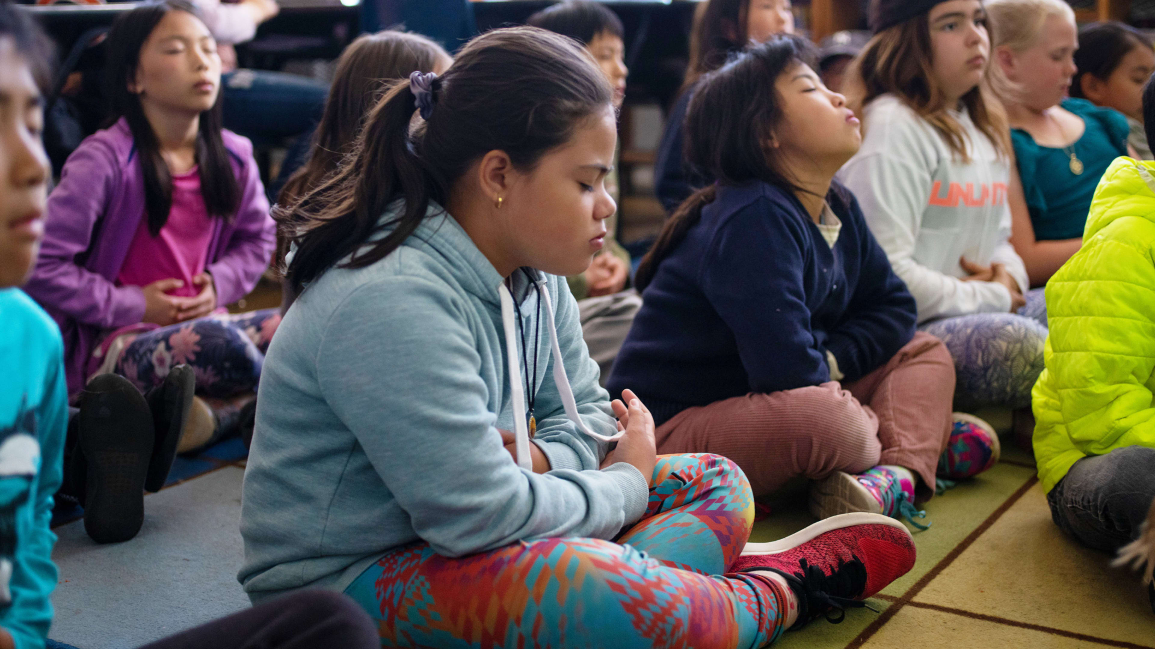 Can mindfulness training make young kids better students?