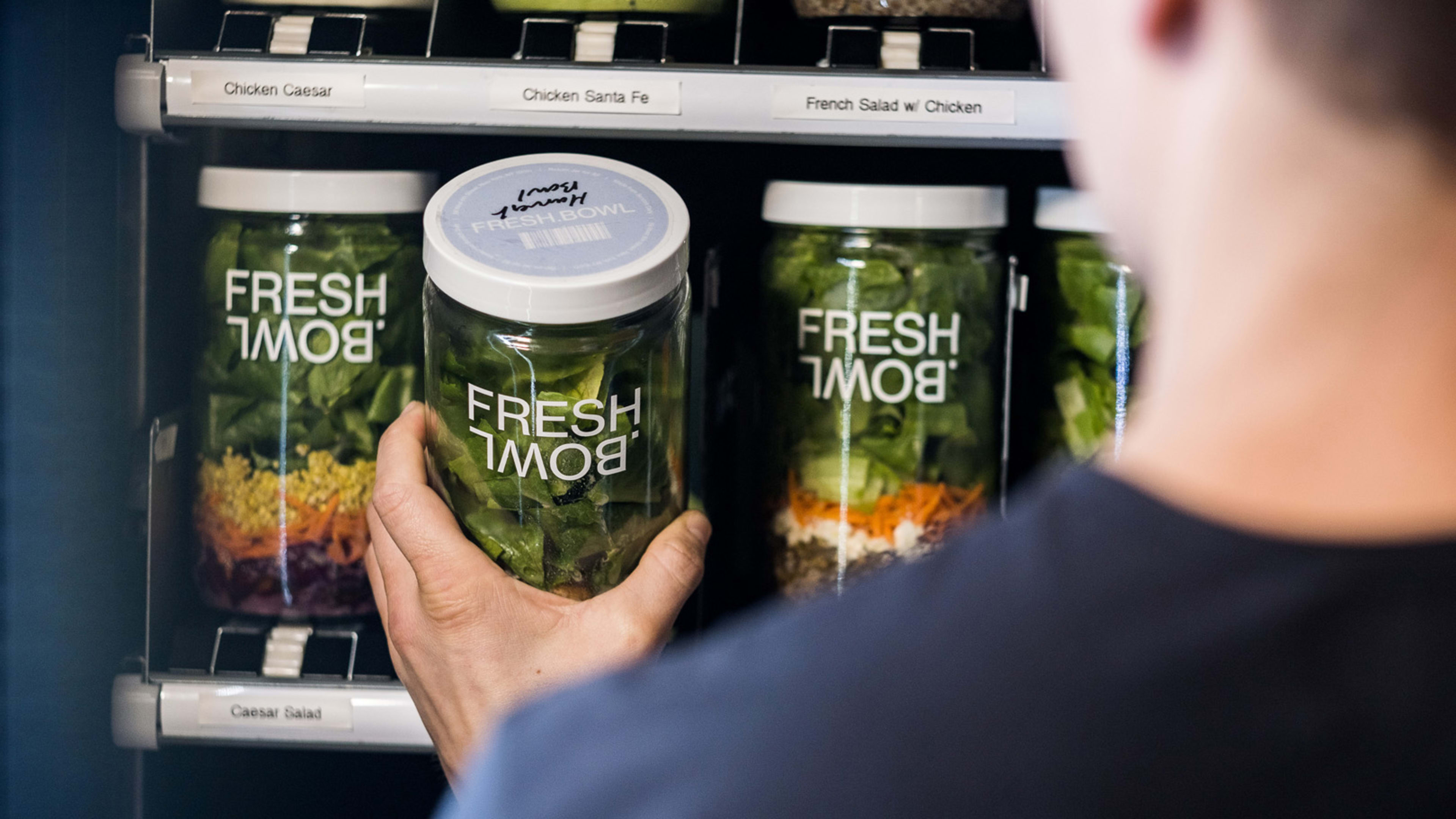 Need a quick salad? These new vending machines have you covered