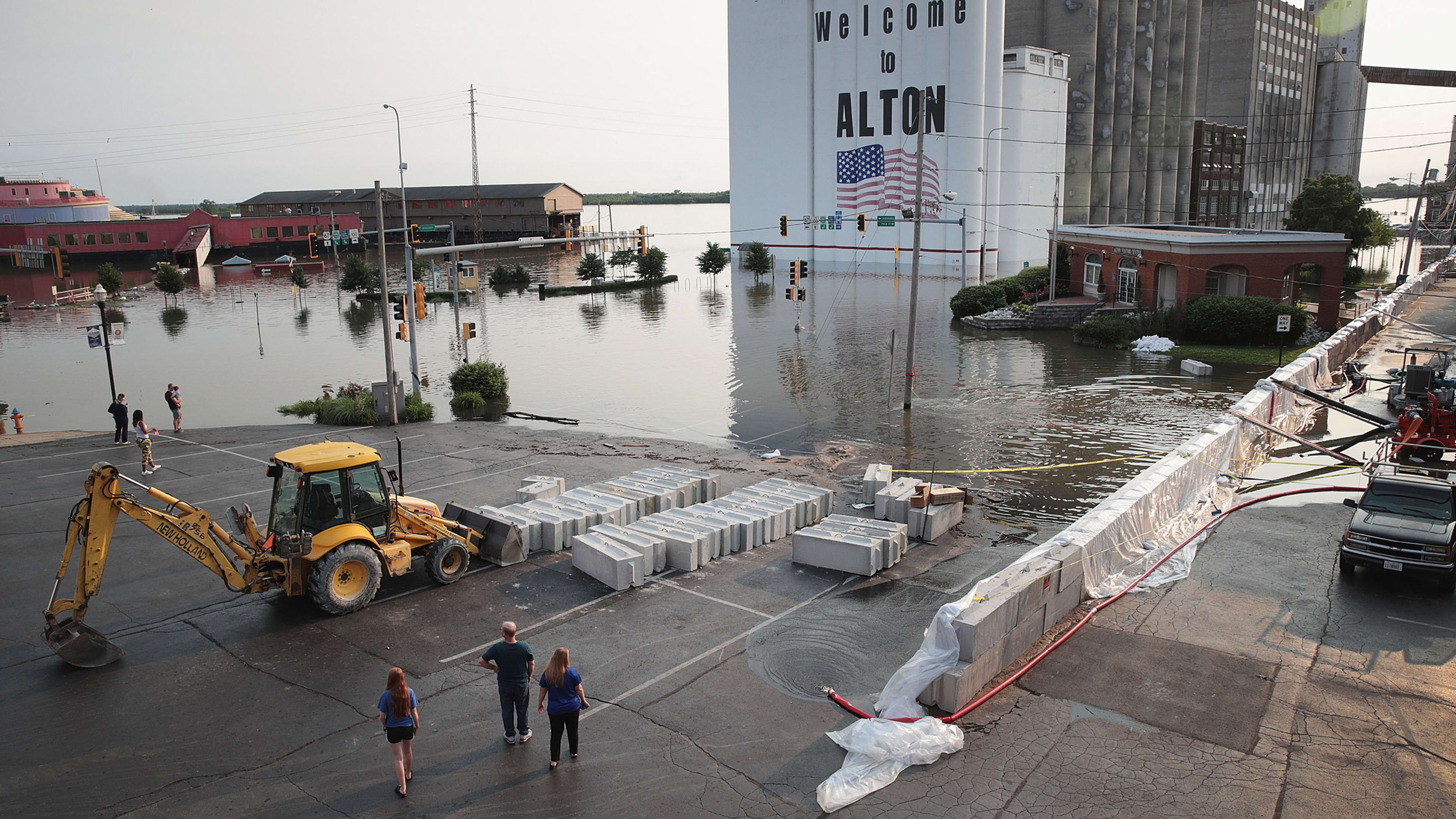Watching their community get destroyed by a flood helps convince people about climate change