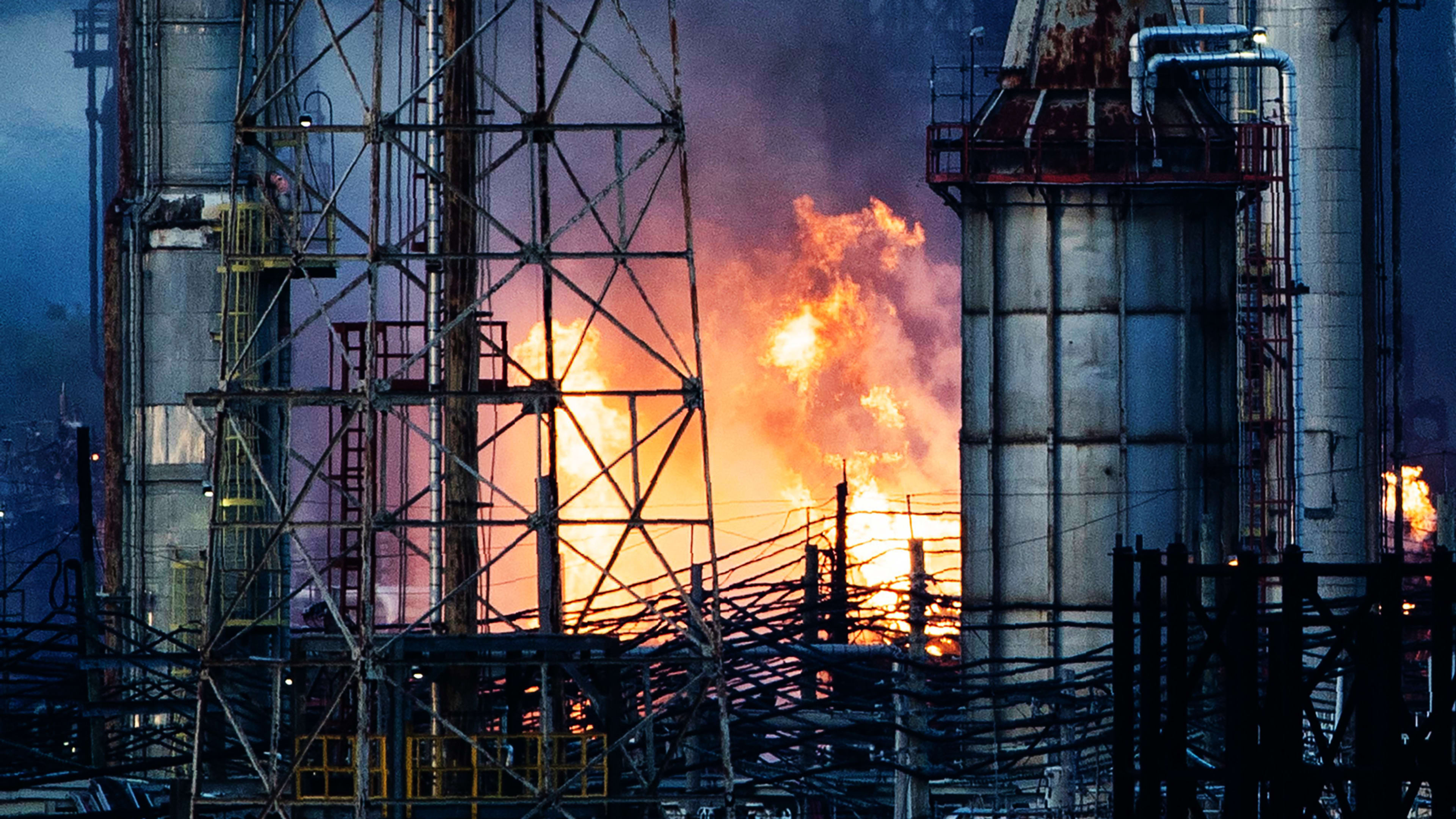 The Philadelphia oil refinery explosion was so big, it could be seen from space