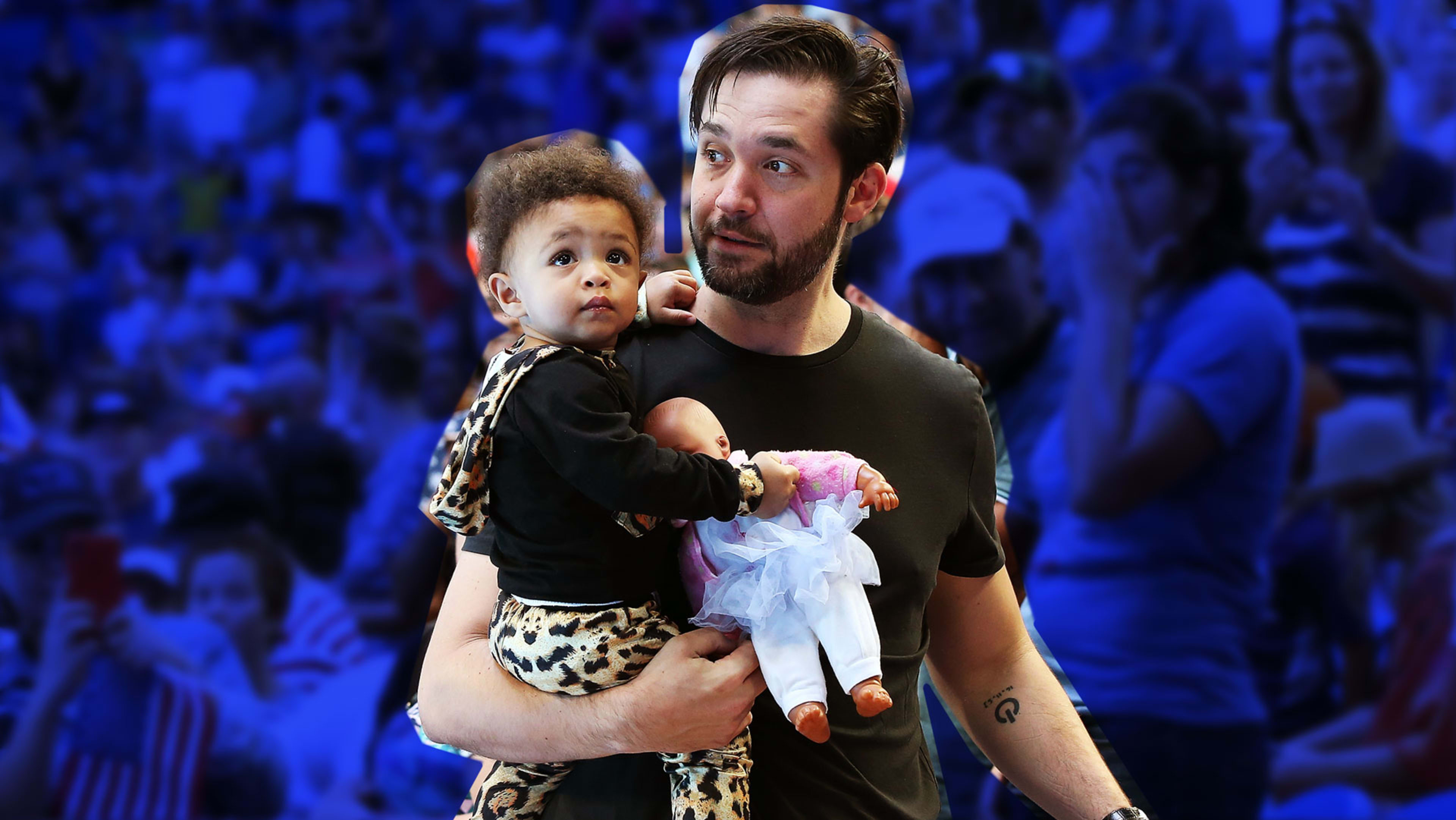 Alexis Ohanian on paternity leave, parenting with Serena, and perfecting his dad jokes